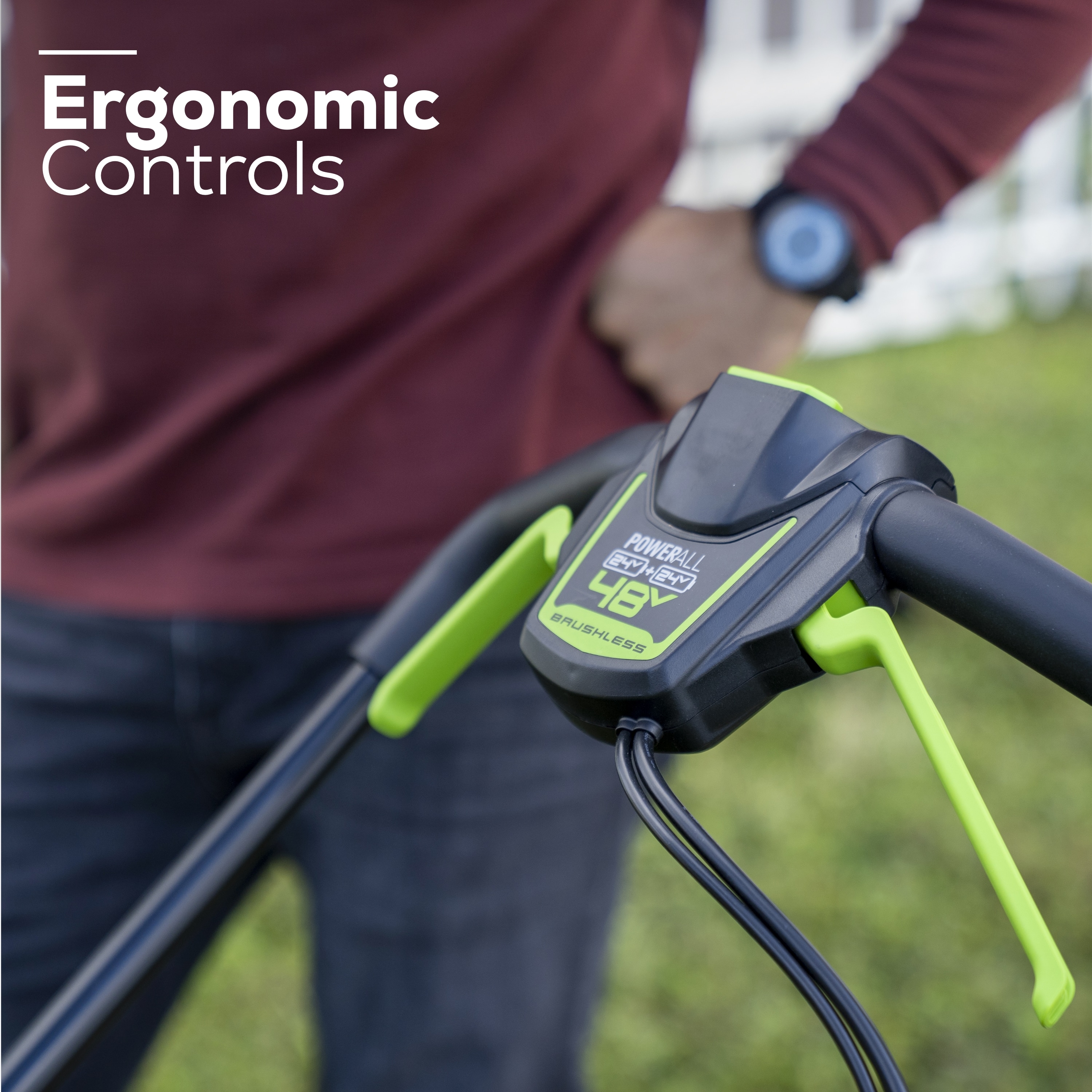Greenworks MO48L4210 Cordless-Elec-Push-Mowers - View #11