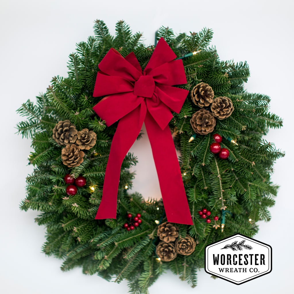 Worcester Wreath 30CLASSIC-WREATH Fresh-Wreaths - View #4