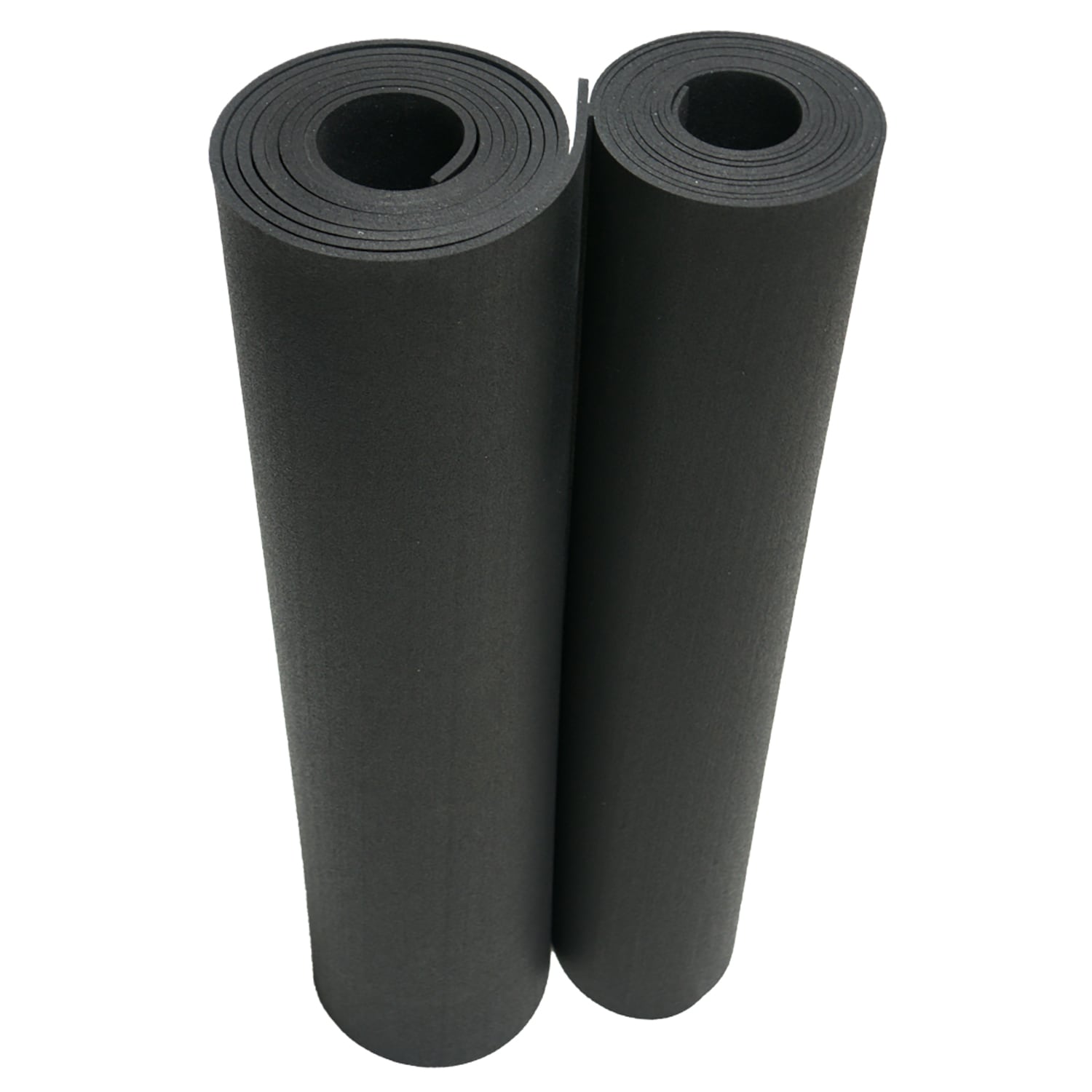 Neoprene Rubber Strips [10 foot lengths] 60A Medium Hardness WITH ADHESIVE  BACKING