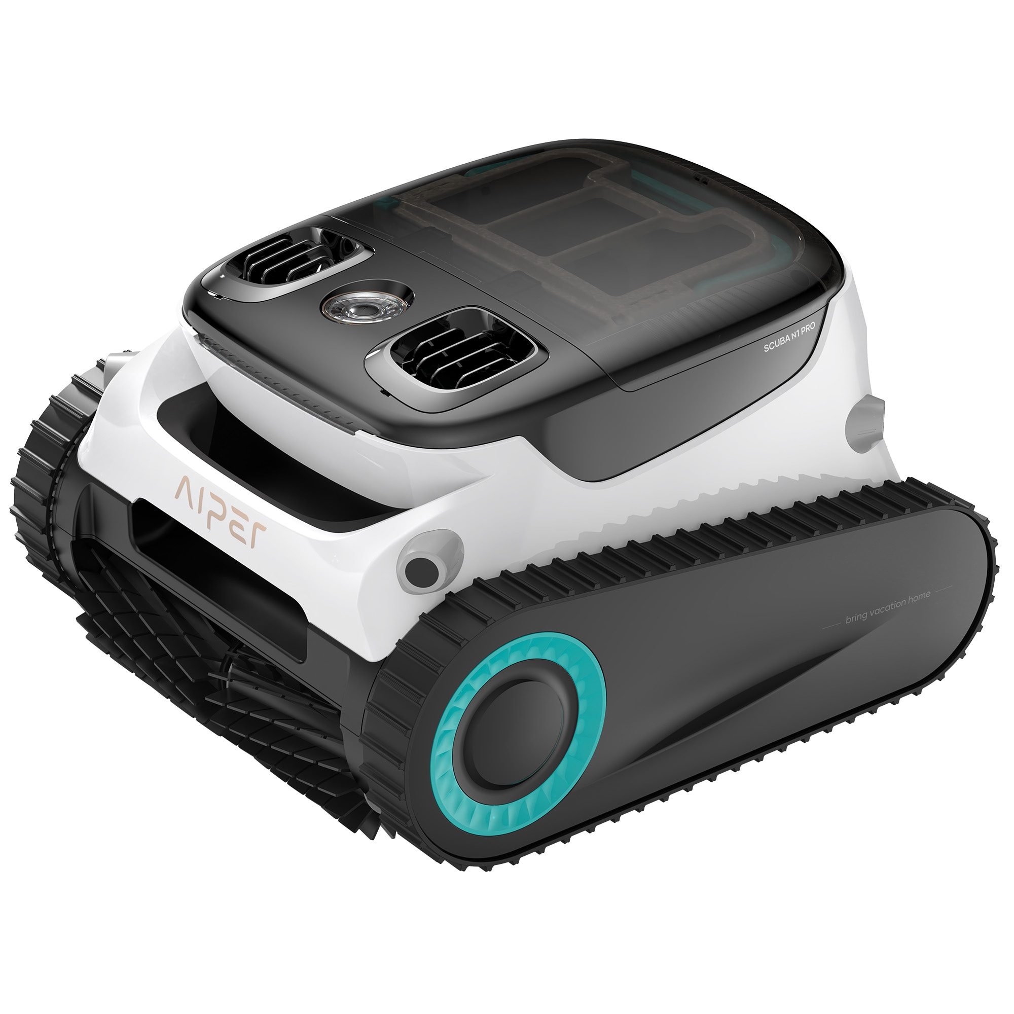 Aiper Scuba N1 Pro Cordless 6.2-in Robotic Pool Vacuum In The Pool 