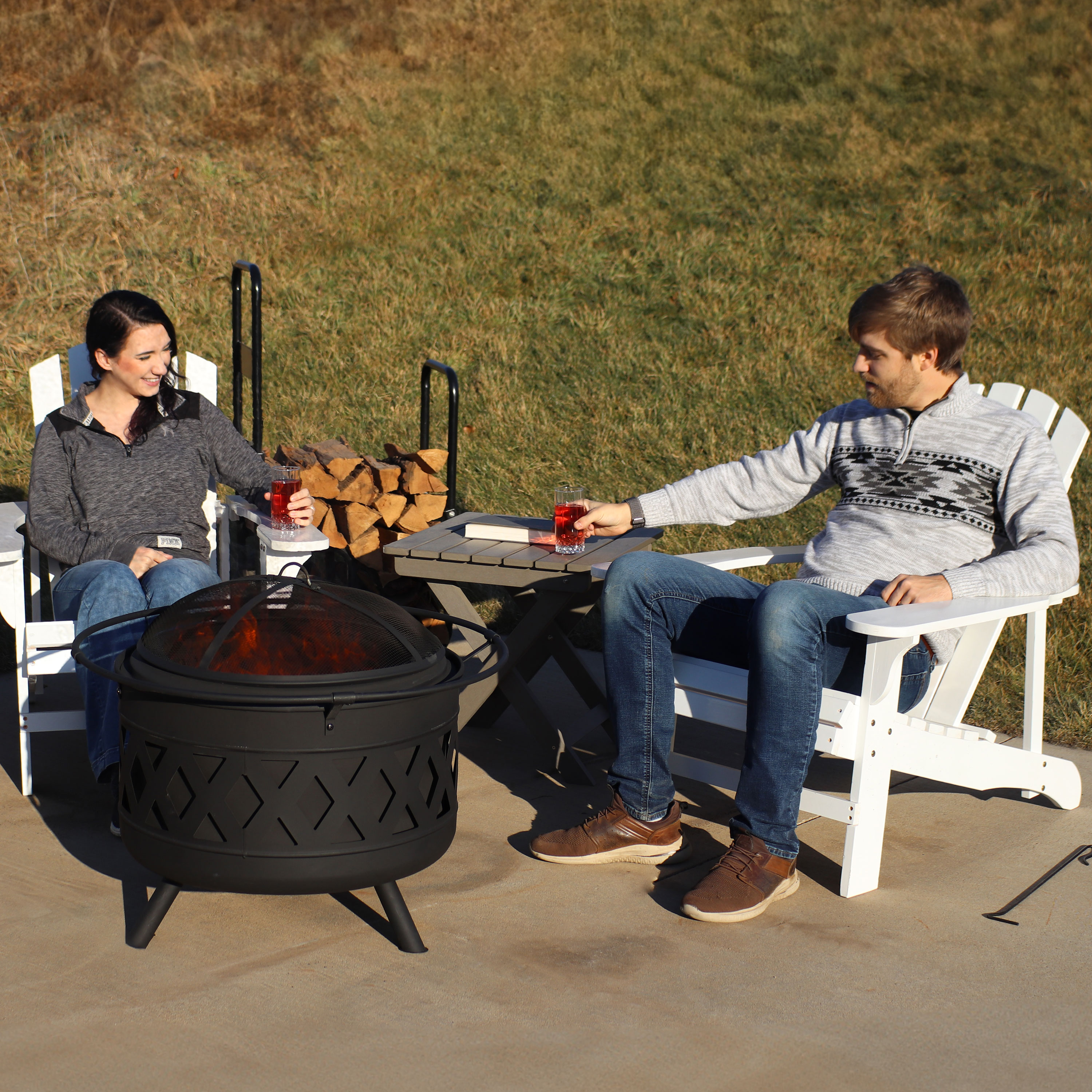 Sunnydaze Decor NB-977-991 Outdoor-Woodburning-Firepits - View #6