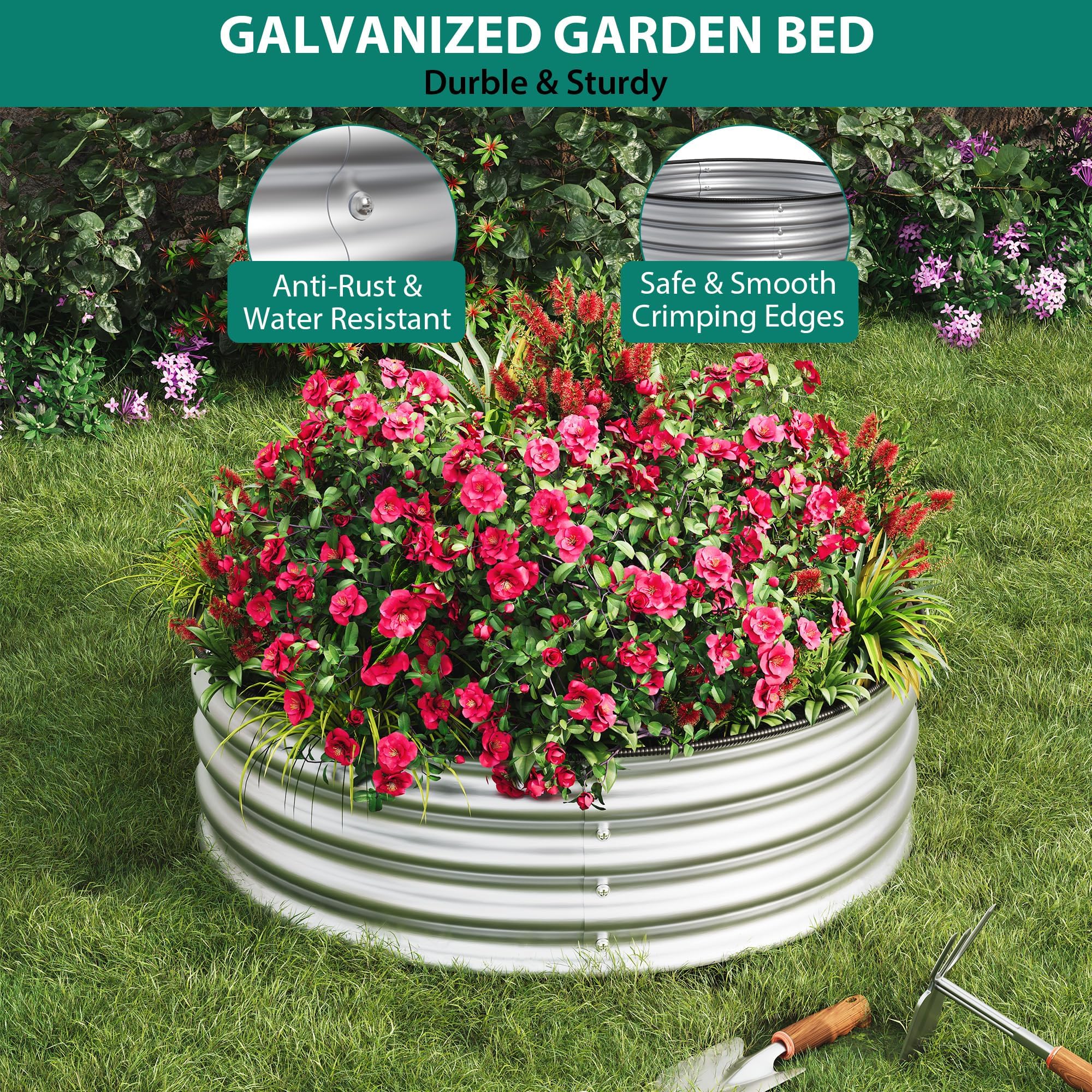 IdealHouse L449CECCKER Raised-Garden-Beds - View #3