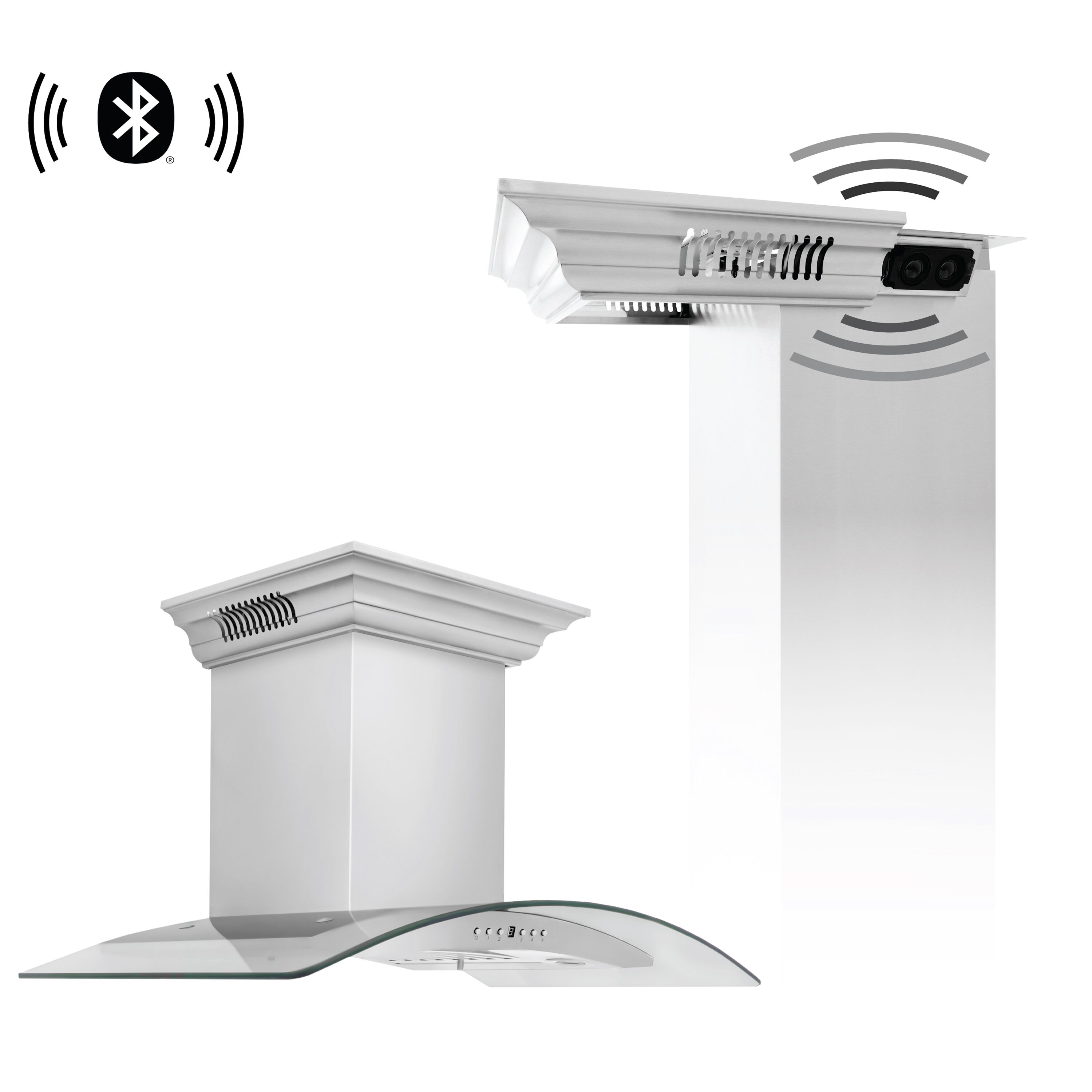 ZLINE KITCHEN & BATH KN4CRN-BT-30 Wall-Mounted-Range-Hoods - View #14