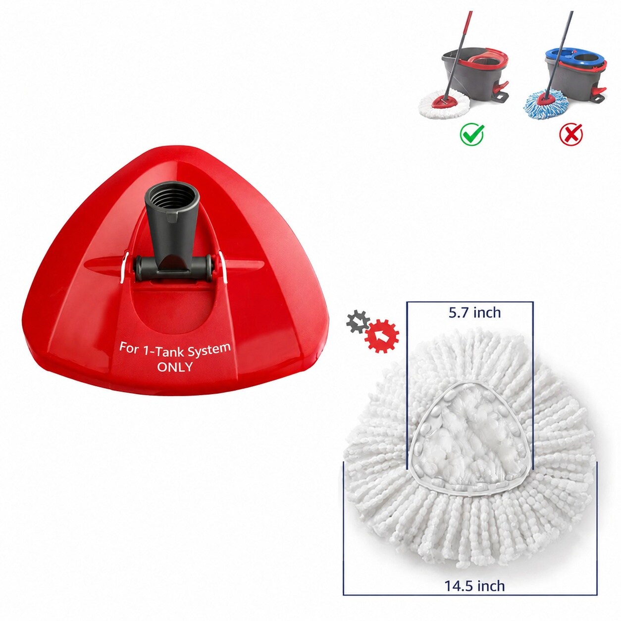 LAIFUCAM LLA0615A106 Spin-Mops - View #4