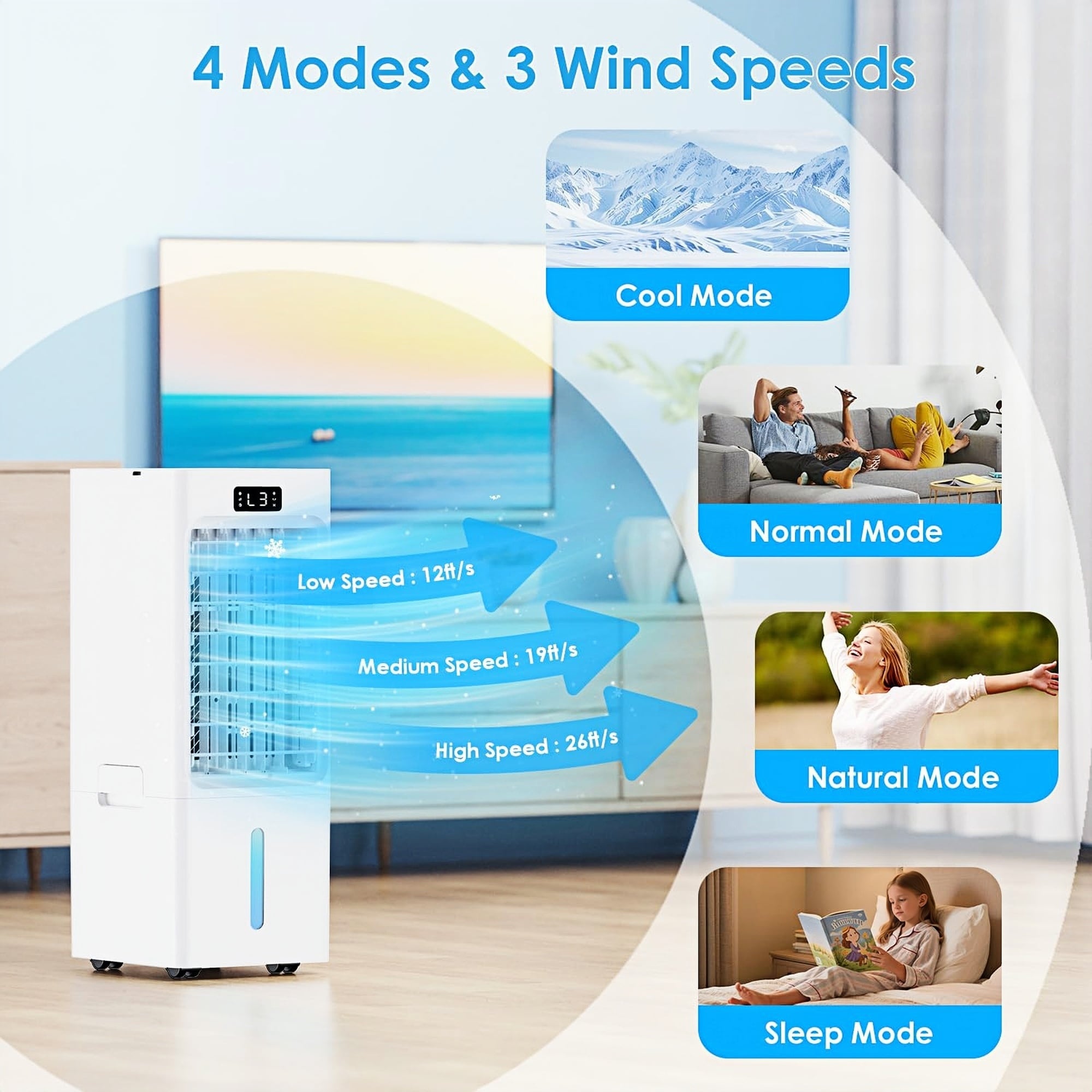 Numhew NHLYNN115061-LZQ Evaporative-Cooler - View #3