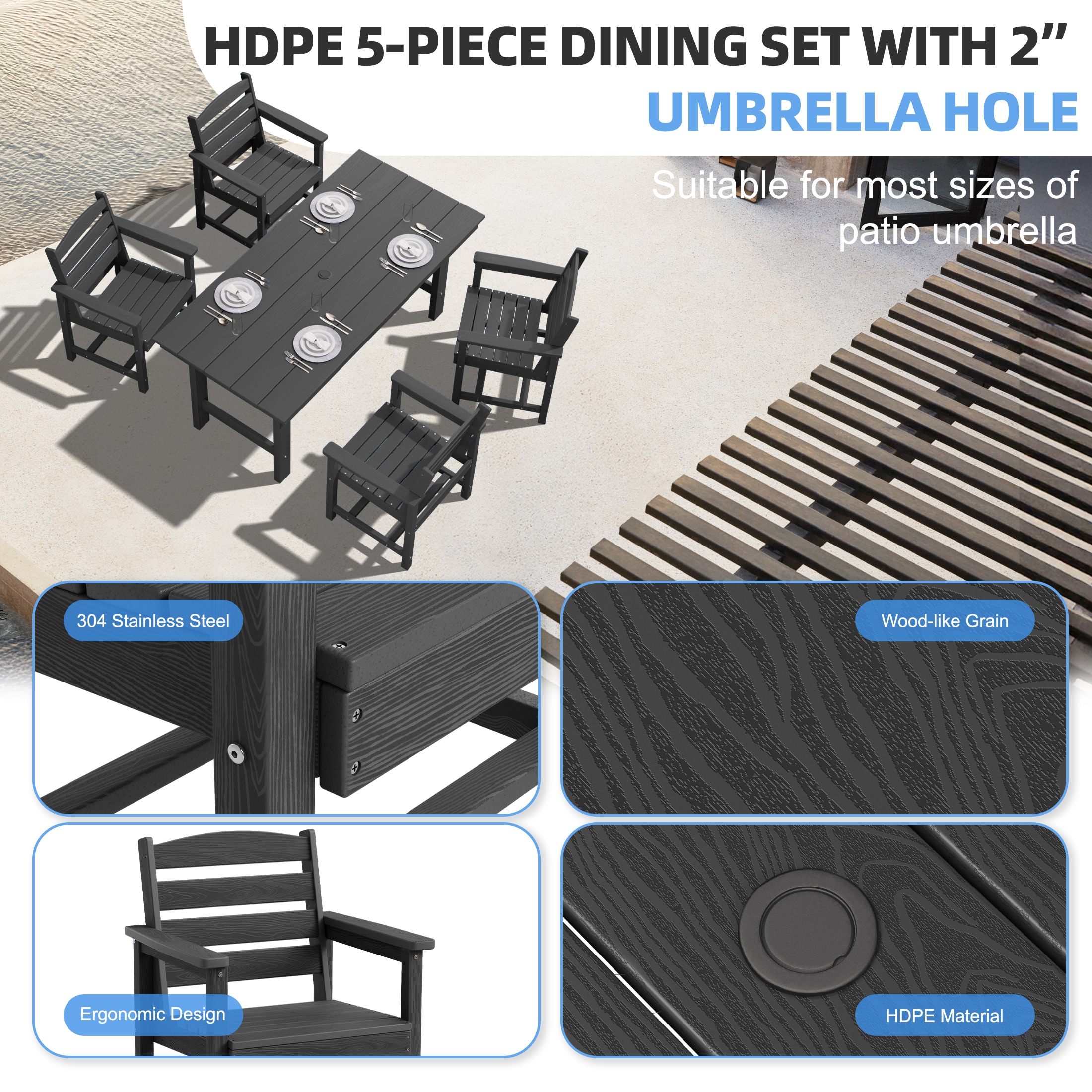 JEAREY PESFJJK-02-NK Patio-Dining-Sets - View #4