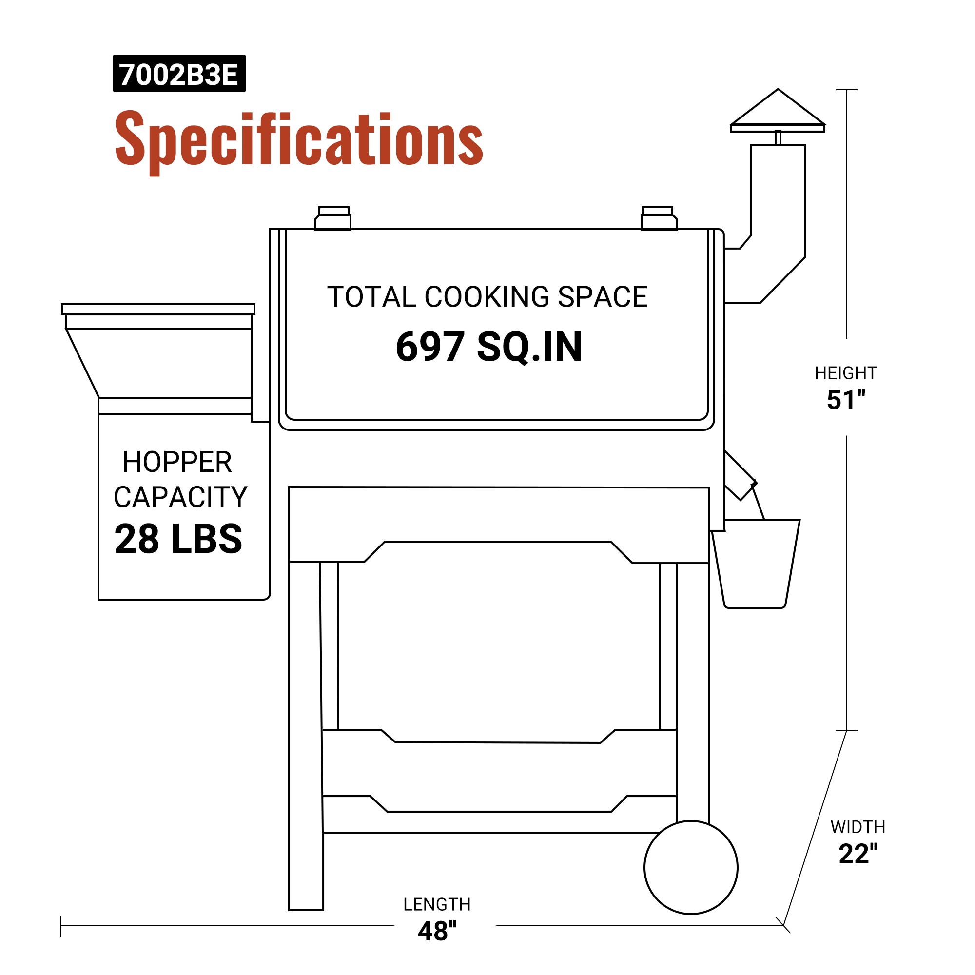 Z GRILLS ZPG-7002B3E Pellet-Grills - View #13