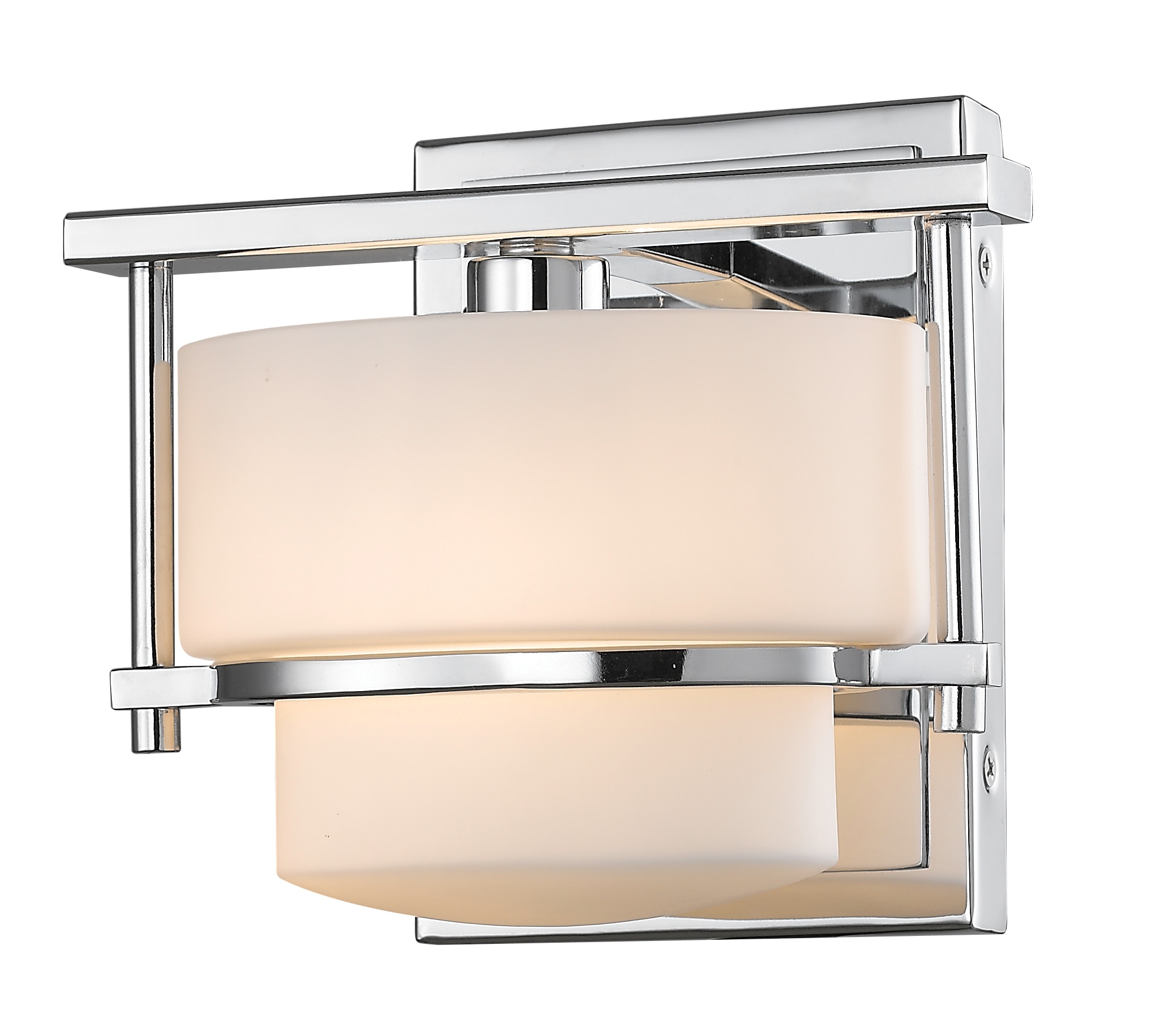 Z-Lite 3030-1S-CH-LED Porter 5.5-in 1 -Light Polished Chrome Modern/contemporary Vanity light