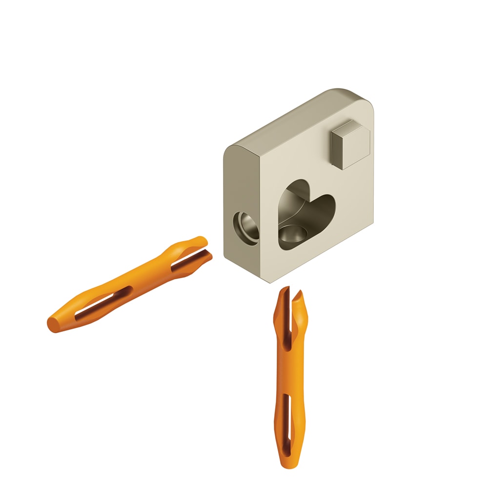 Schluter Systems EV/J100AT Jolly 0.375-in W x 0.125-in L Satin nickel anodized aluminum Aluminum Outside corner Tile Edge Trim