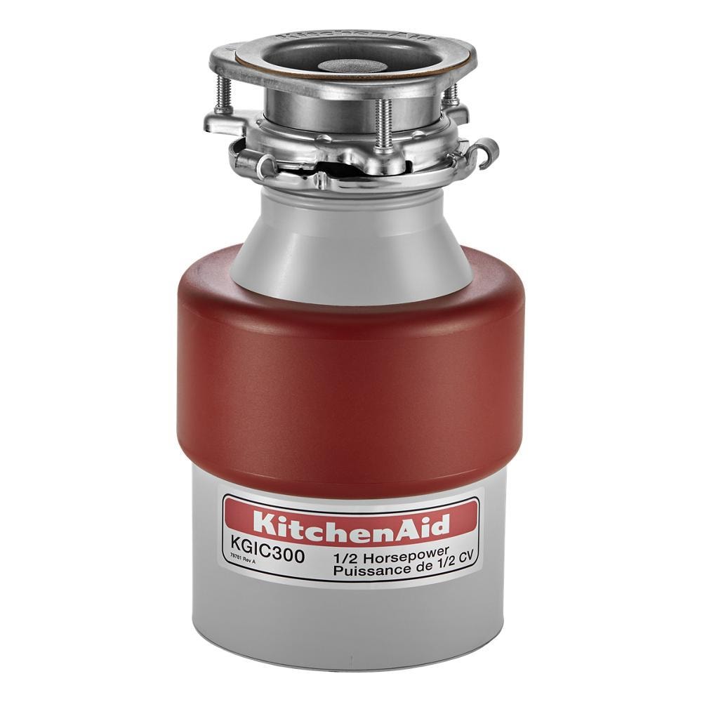 KitchenAid Non-corded 1/2-HP Continuous Feed Garbage Disposal in the Garbage  Disposals department at