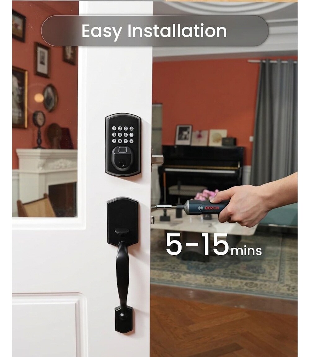 Adrinfly LAD0509M17 Electronic-Door-Locks - View #7