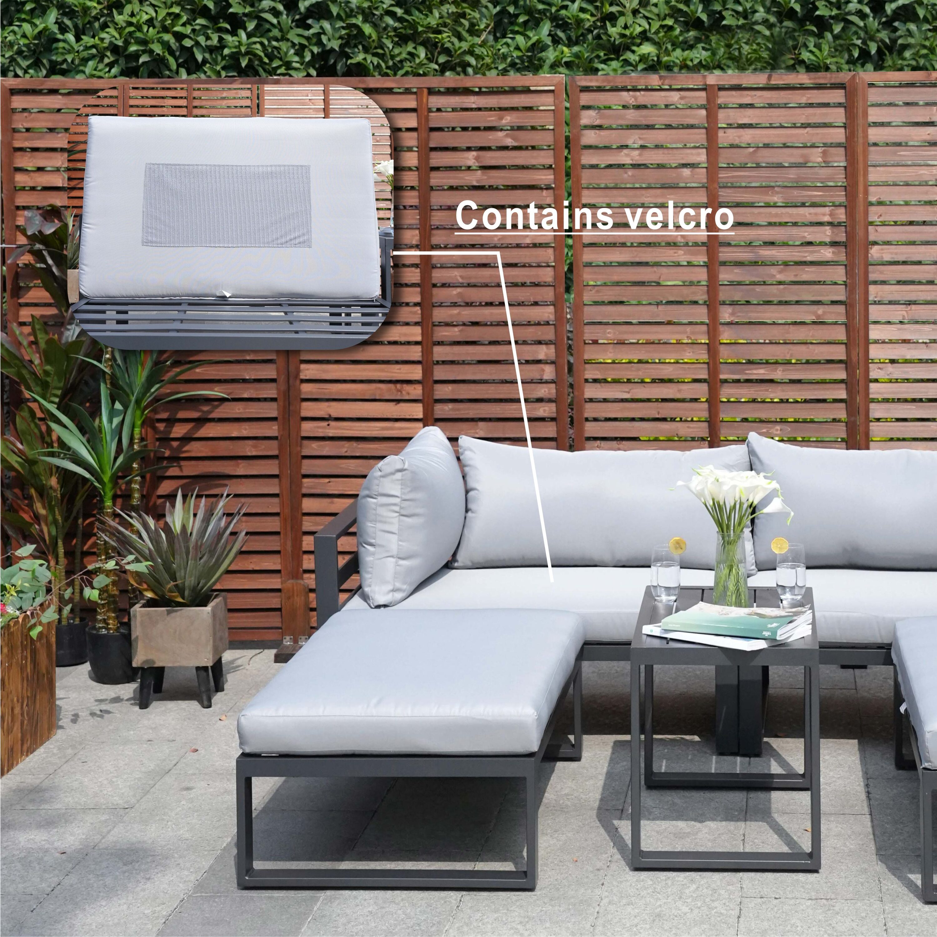 Direct Wicker DWG-50128G&2333BR Patio-Conversation-Sets - View #7