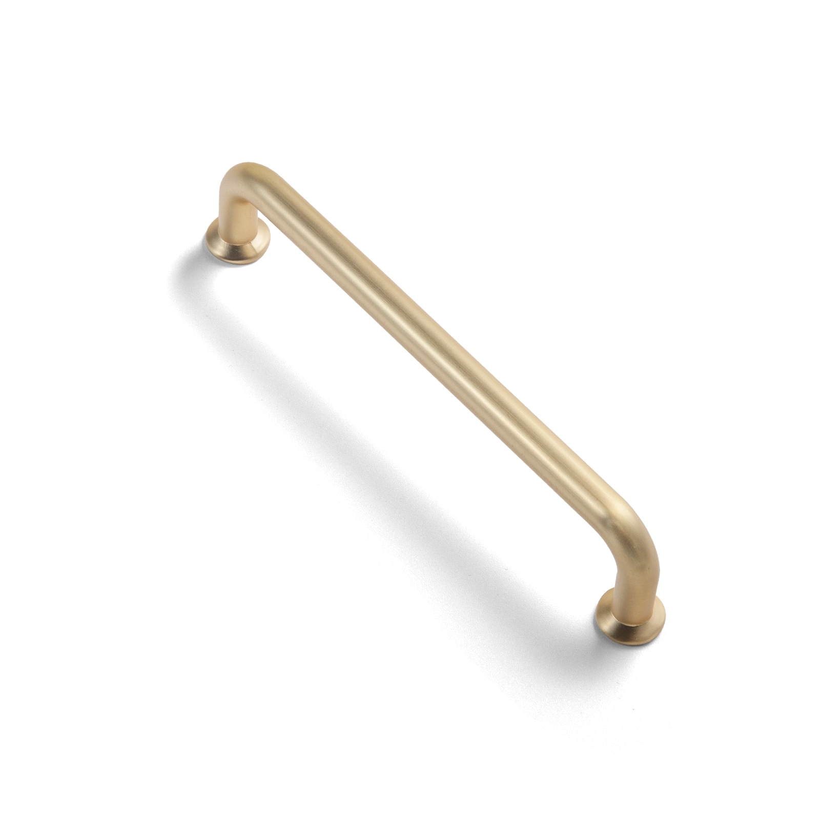 Miaokesen 9569TLS-128 5-1/16-in , 128mm Center to Center Light Brushed Brass Novelty Handle 12 -Pack