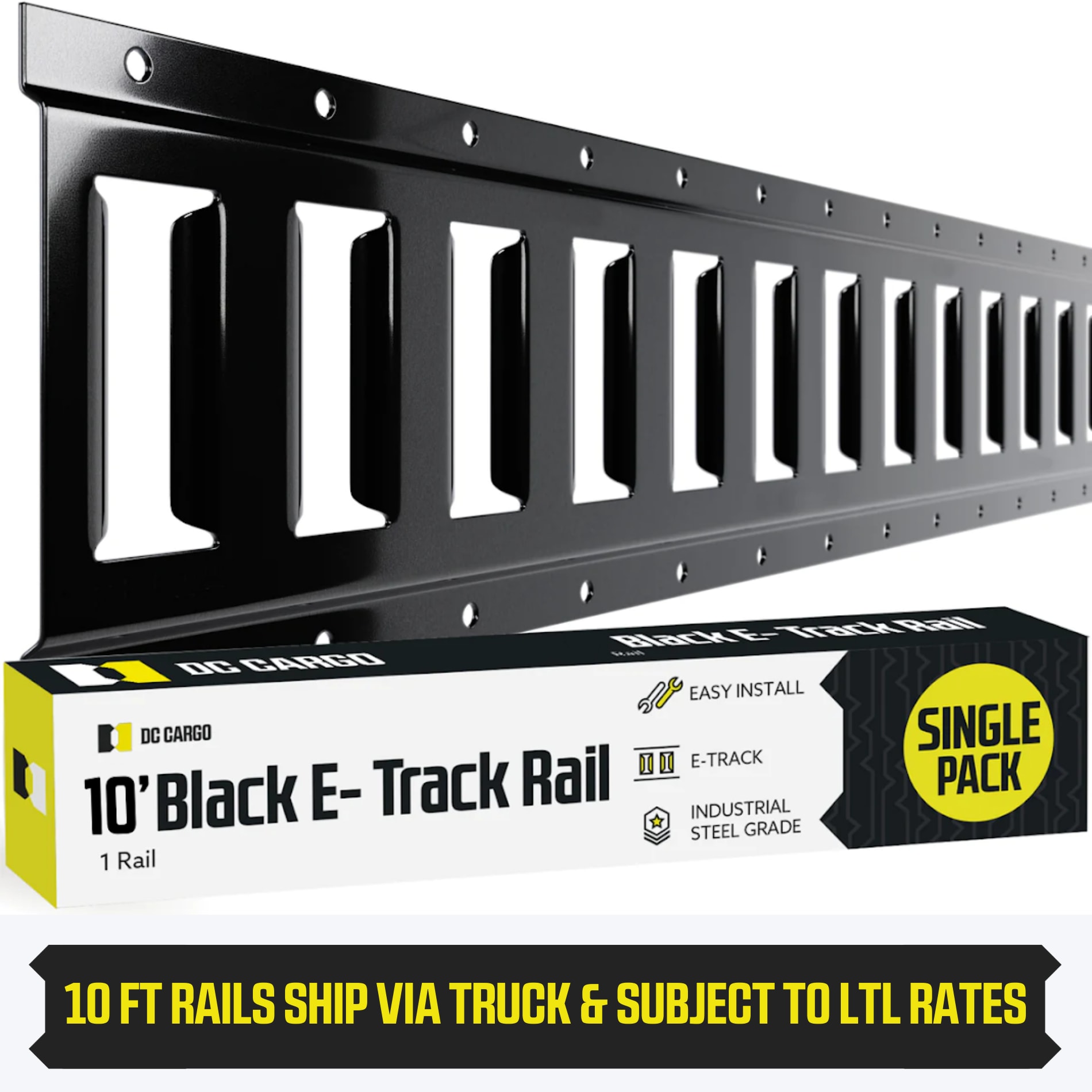 DC Cargo 10PHET E-Track Steel E-track