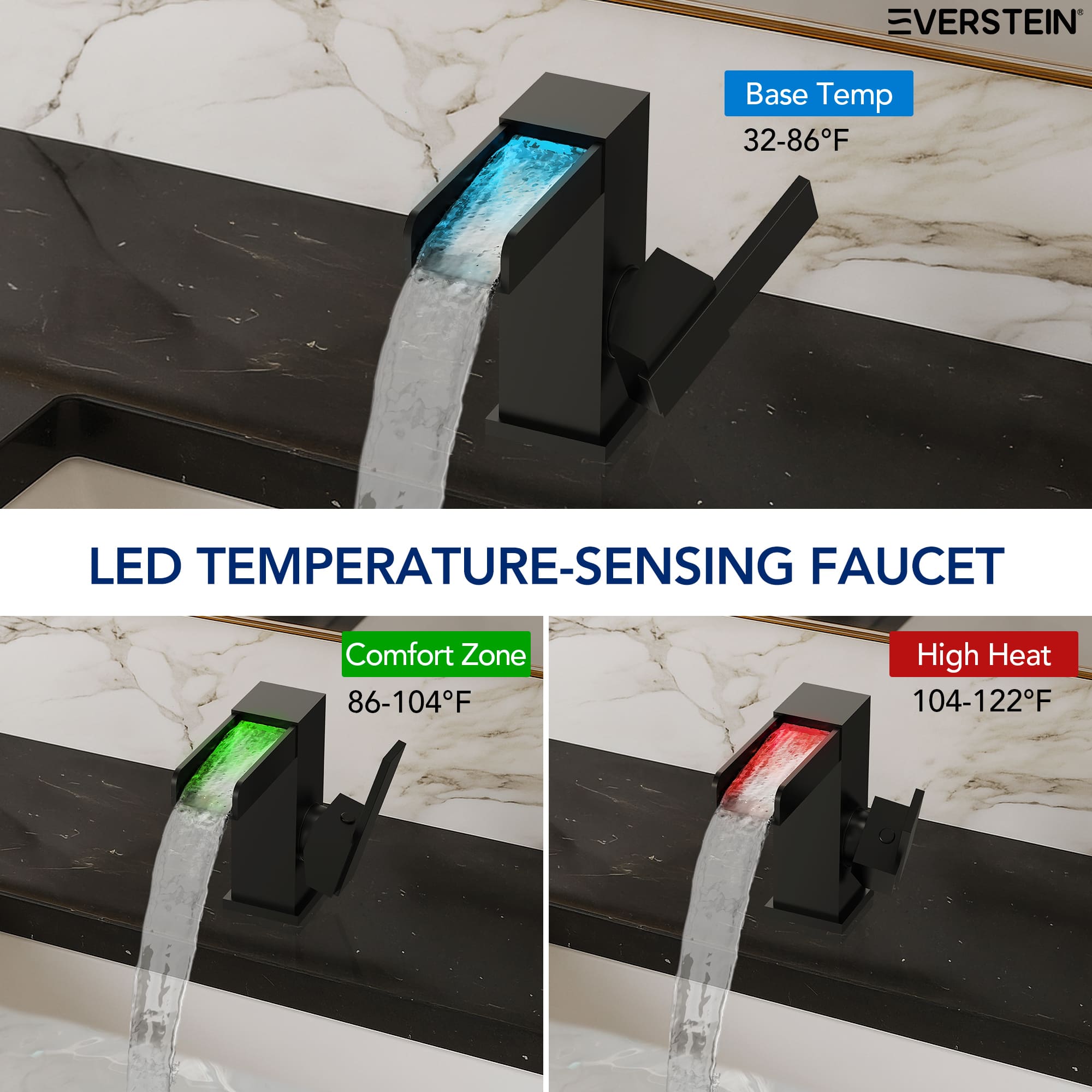 EVERSTEIN SFS-1165-BK Lavatory-Faucets - View #5