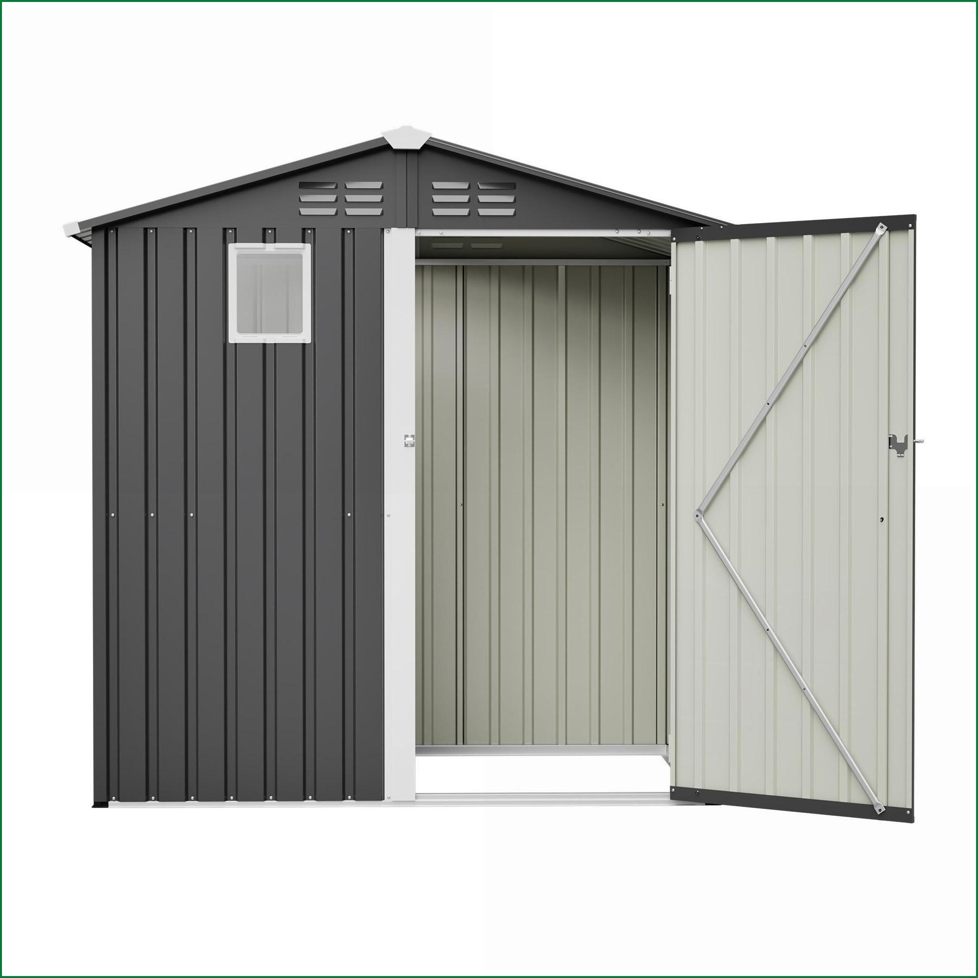 Watnature LK03ZYNWCRM6 Metal-Storage-Buildings-Sheds - View #7