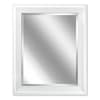 allen + roth 24-in x 30-in White Framed Bathroom Vanity Mirror in the ...