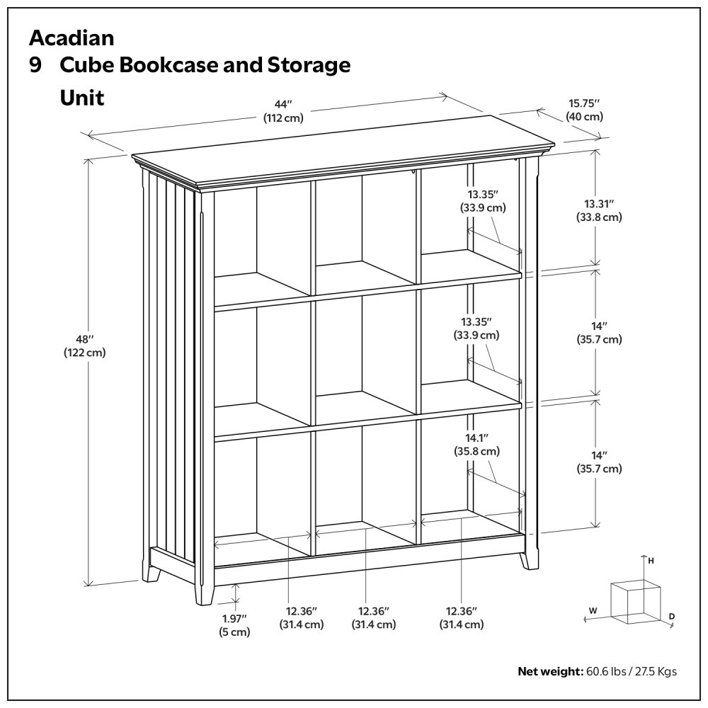 Simpli Home AXCACA21-LGB bookcases - View #7