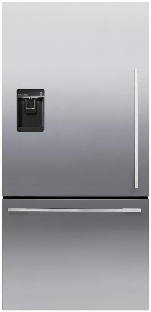 Fisher & Paykel RF170WDLUX5 N 17.1-cu ft Counter-depth Bottom-Freezer Refrigerator with Ice Maker (Stainless Steel) ENERGY STAR