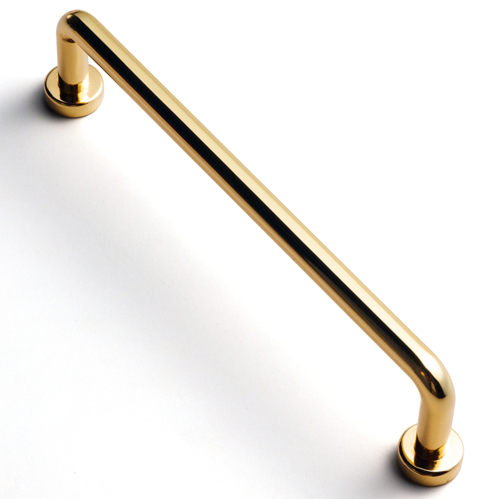 Miaokesen 1827G-128 5-1/16-in , 128mm Center to Center Polished Gold Cylindrical Handle 6 -Pack