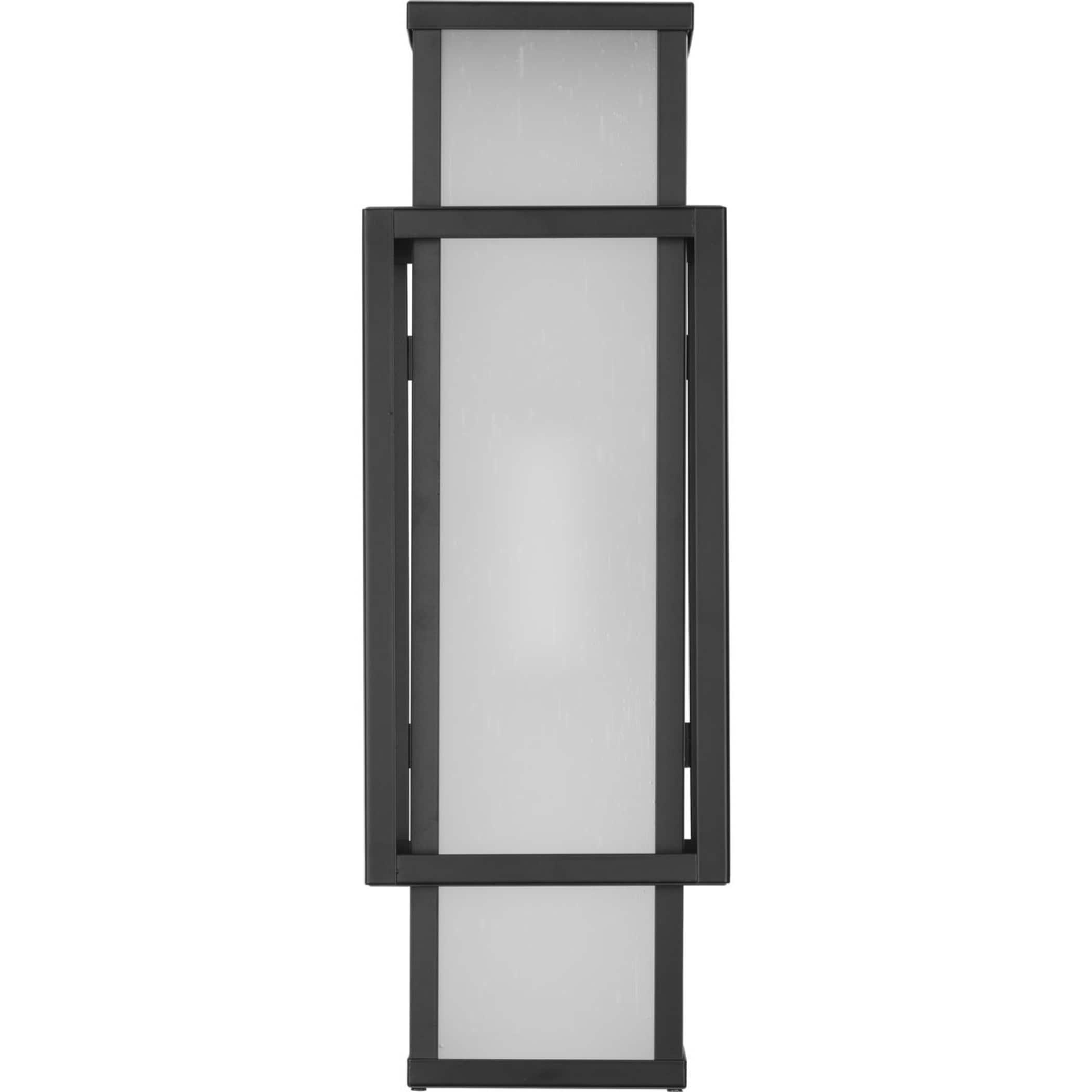 Matte Black Dimmable Direct Wired Electric Lantern