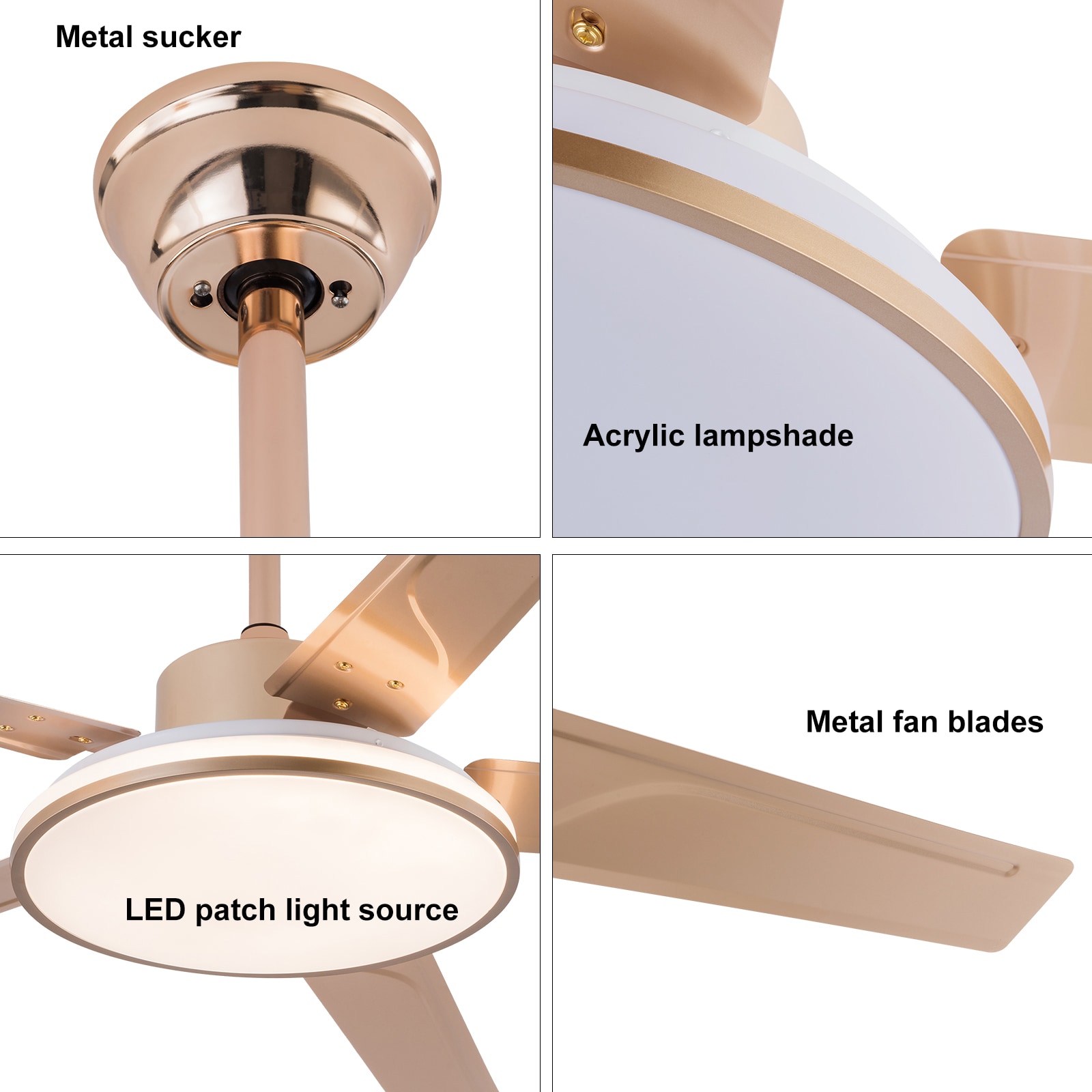 Oukaning JZUCOD-00190099 Ceiling-Fans - View #6