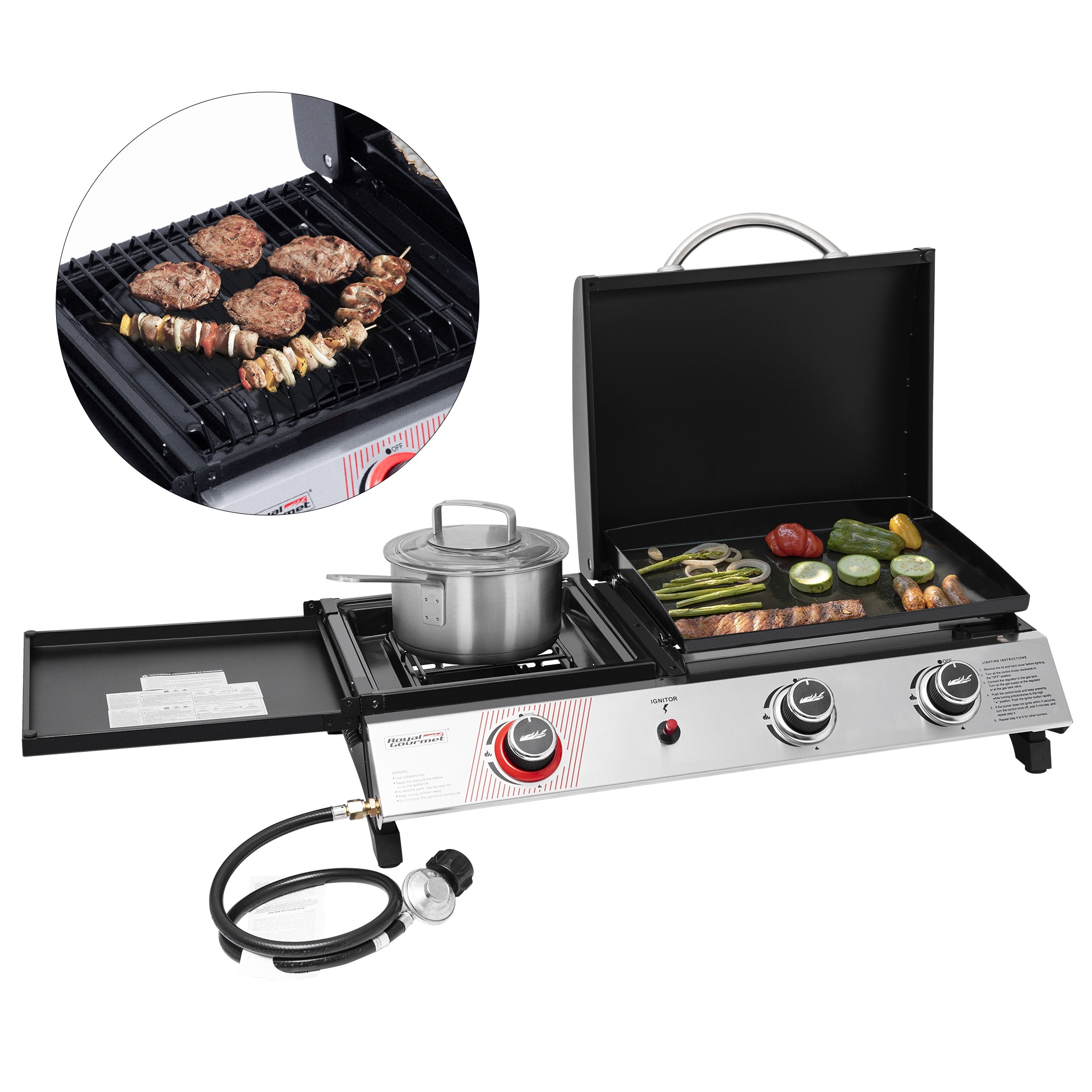 Royal Gourmet PD1305H Tabletop-Grills - View #2
