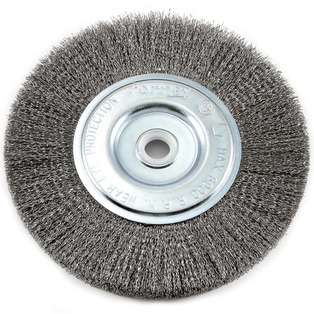 Forney 72747 Wire Wheel 6-Inches Fine Wire Wheel 6-in Steel Drill