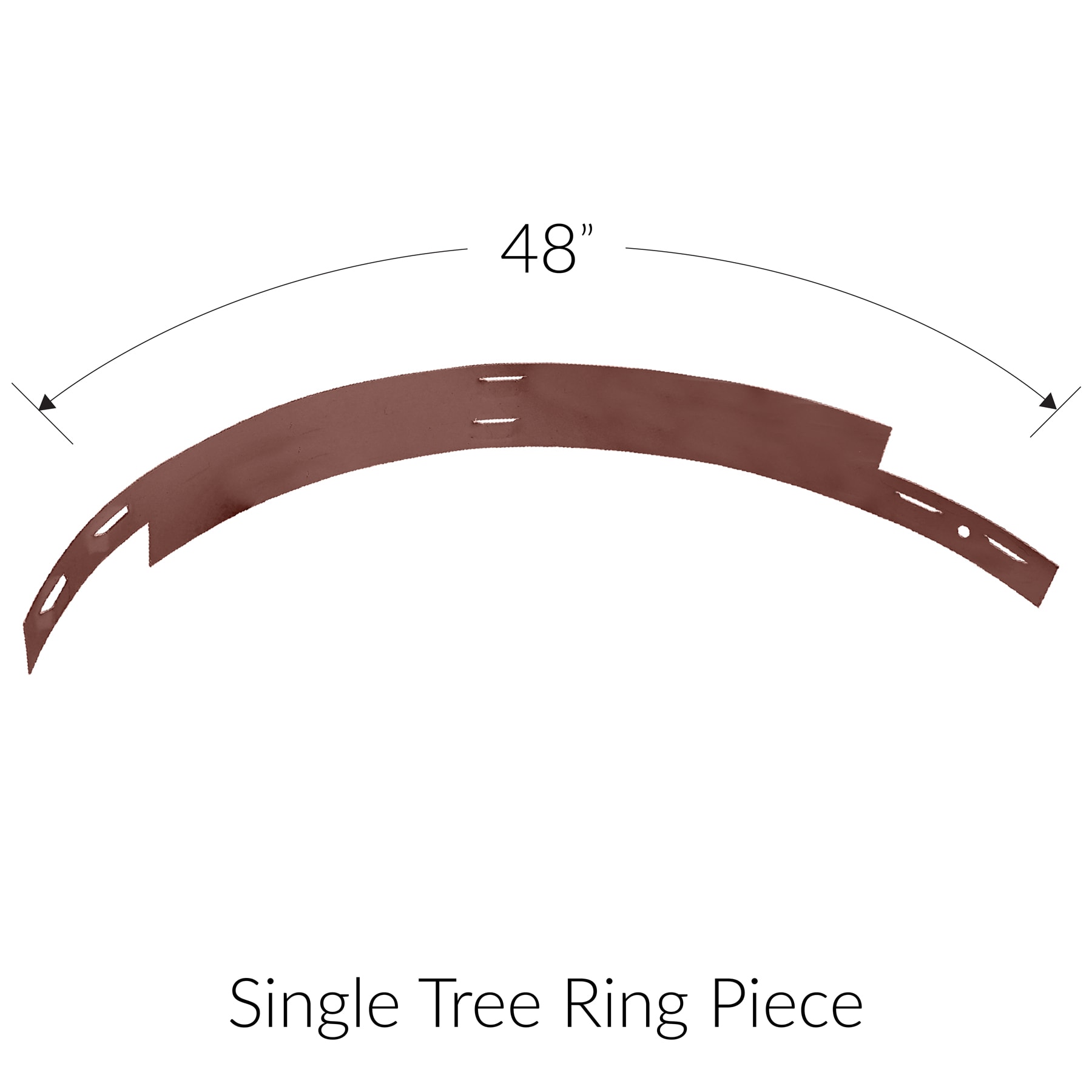 IRONRIDGE 070537 Rubber-Mulch-Tree-Rings - View #3
