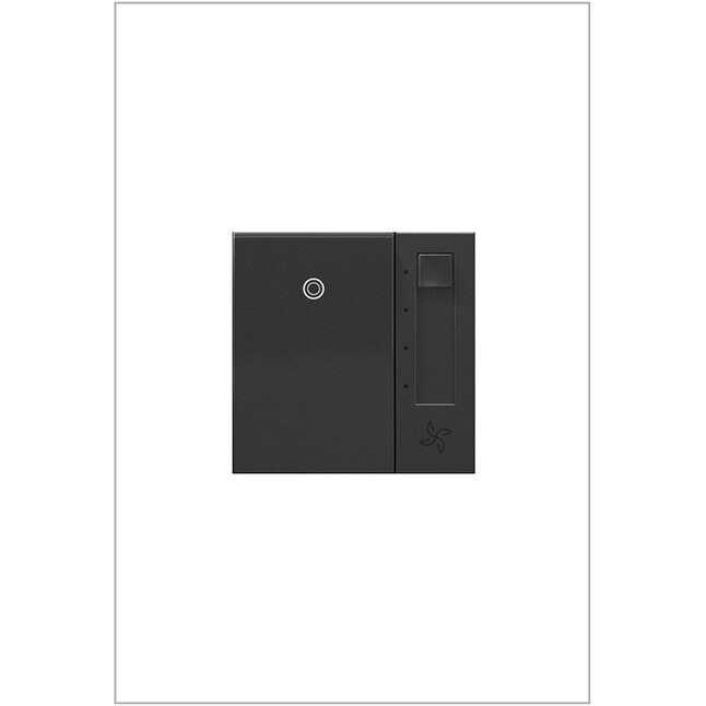 Legrand adorne Paddle 1.6 Amp 4-Speed Fan Control, Graphite Legrand adorne Paddle 1.6 Amp 4-Speed Fan Control, Graphite