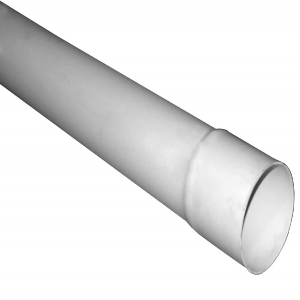 PVC 4 inches x 10 ft SOLID SEWER PIPE - Ecolotube NS Spec.