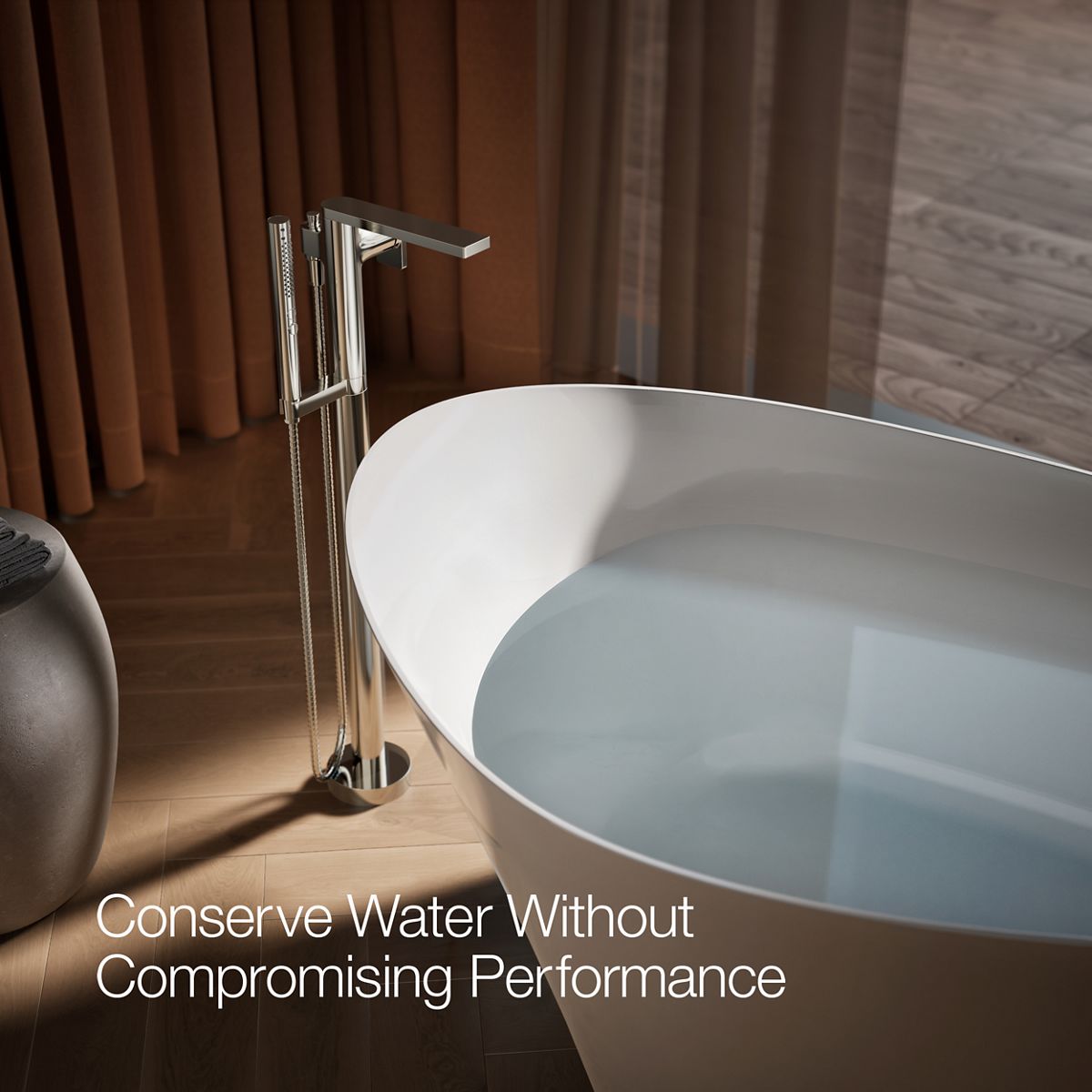 KOHLER T73087-4-SN Roman-Tub-Faucets - View #8