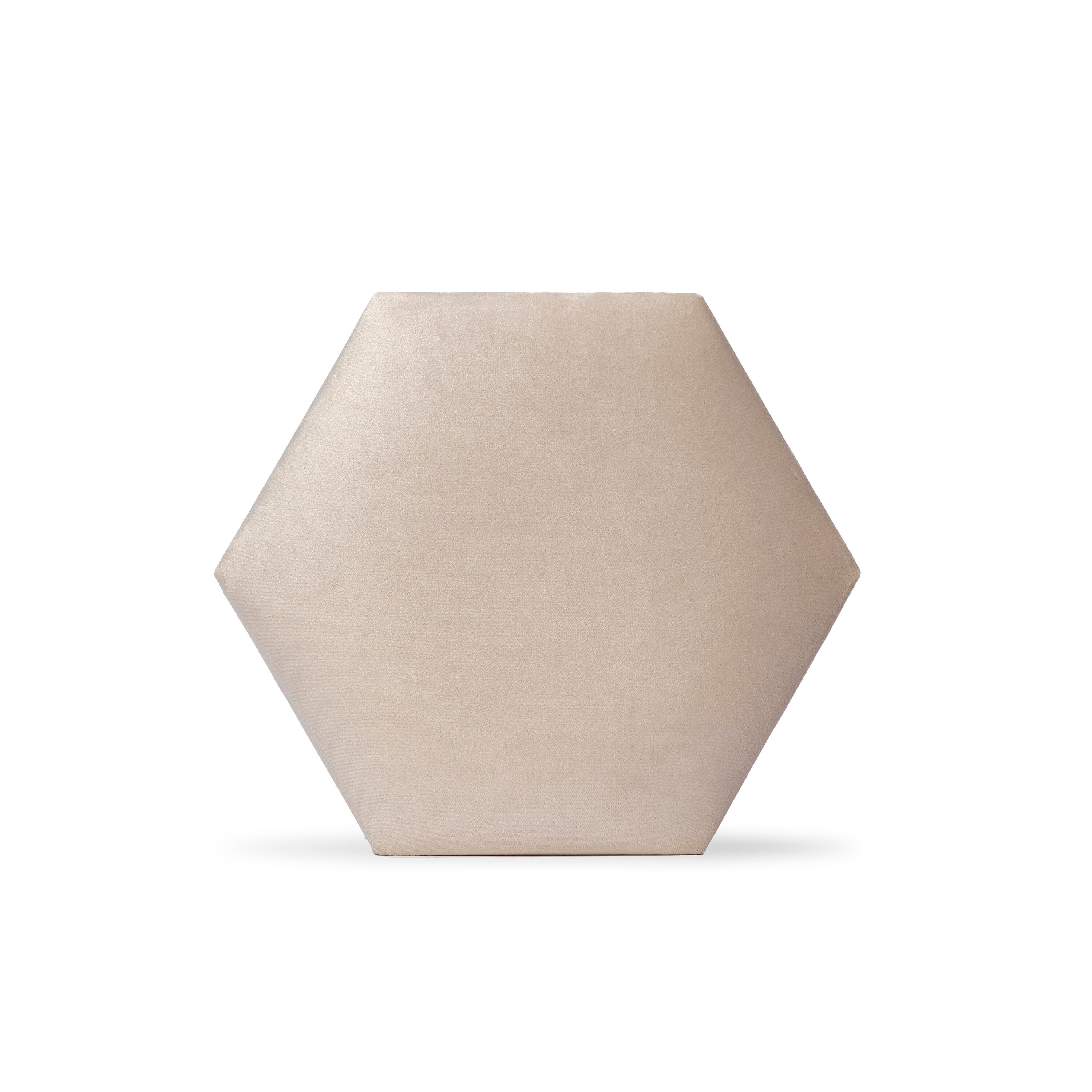 WALL!SUPPLY 20550401 12-in x 12-in Smooth Off-white Composite Hexagon Wall Panel ( 2 -Pack, Covers 1.29-sq ft )