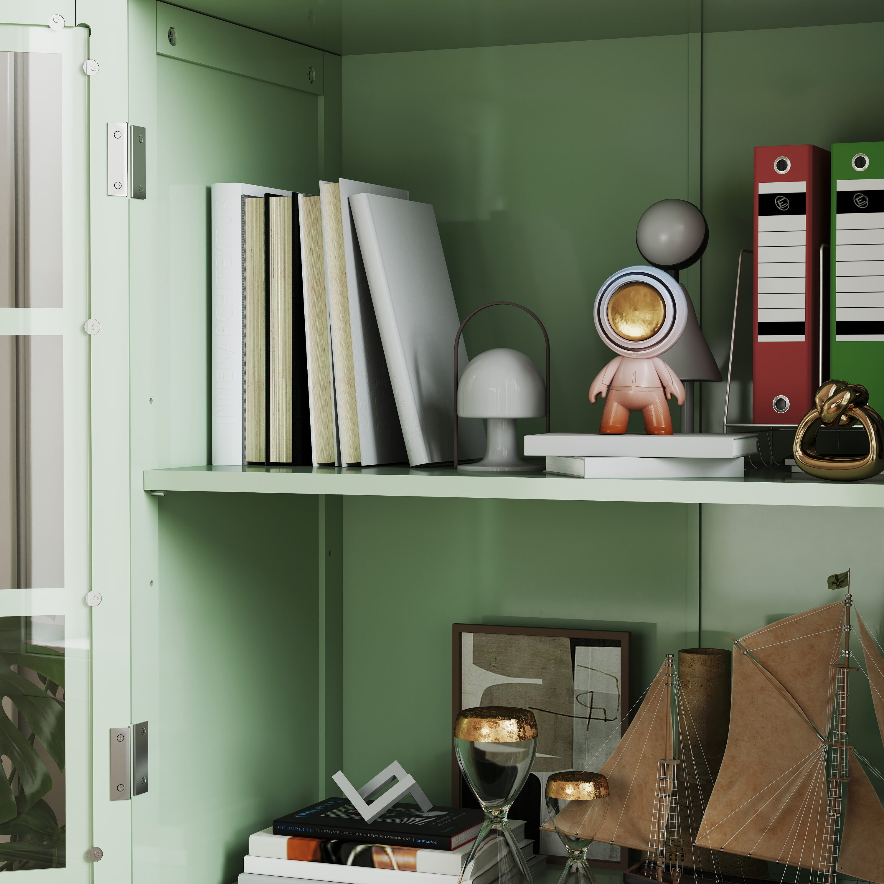SINOFURN SYA330160BK Dining-Kitchen-Storarge - View #16