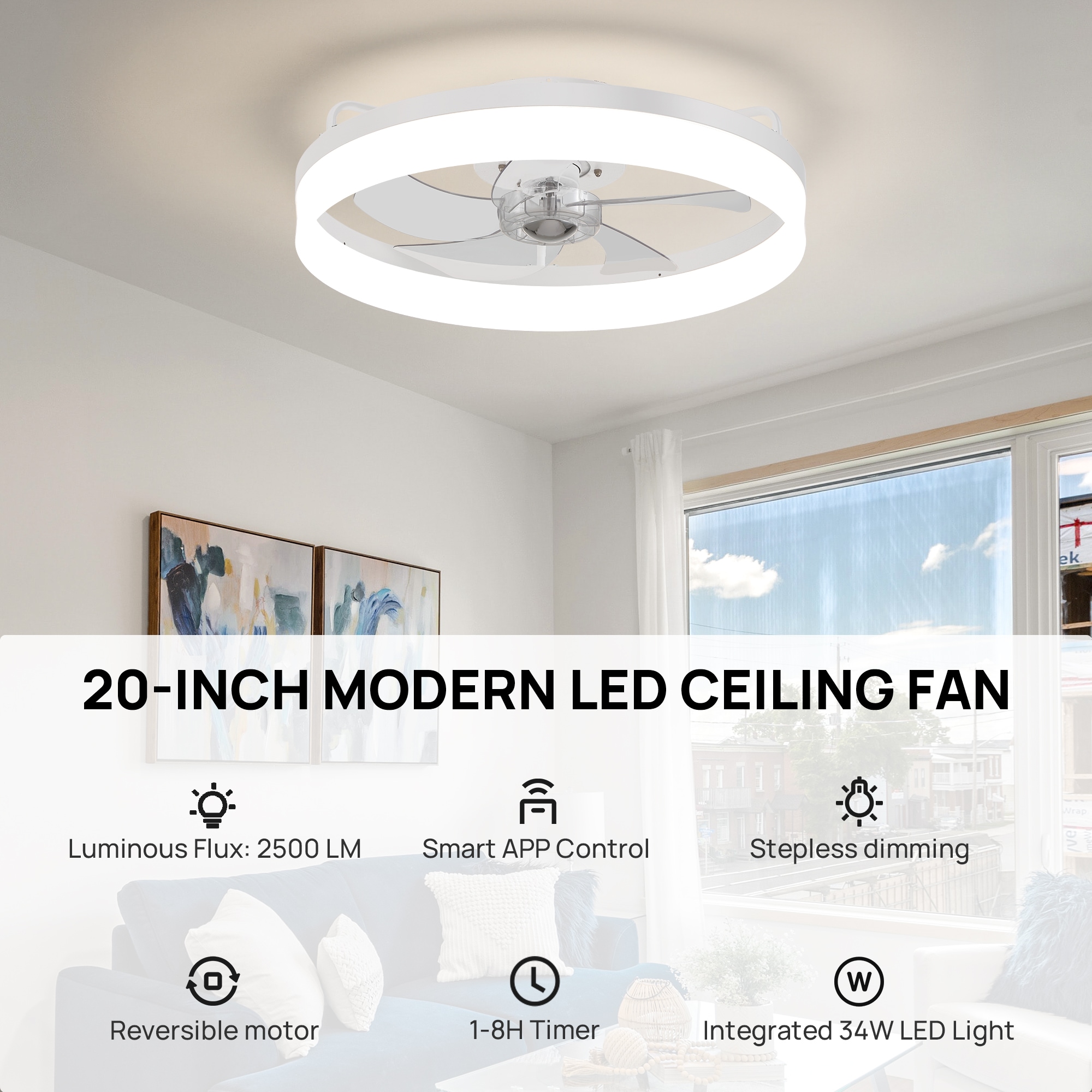 Antoine LSFD-29 Ceiling-Fans - View #3