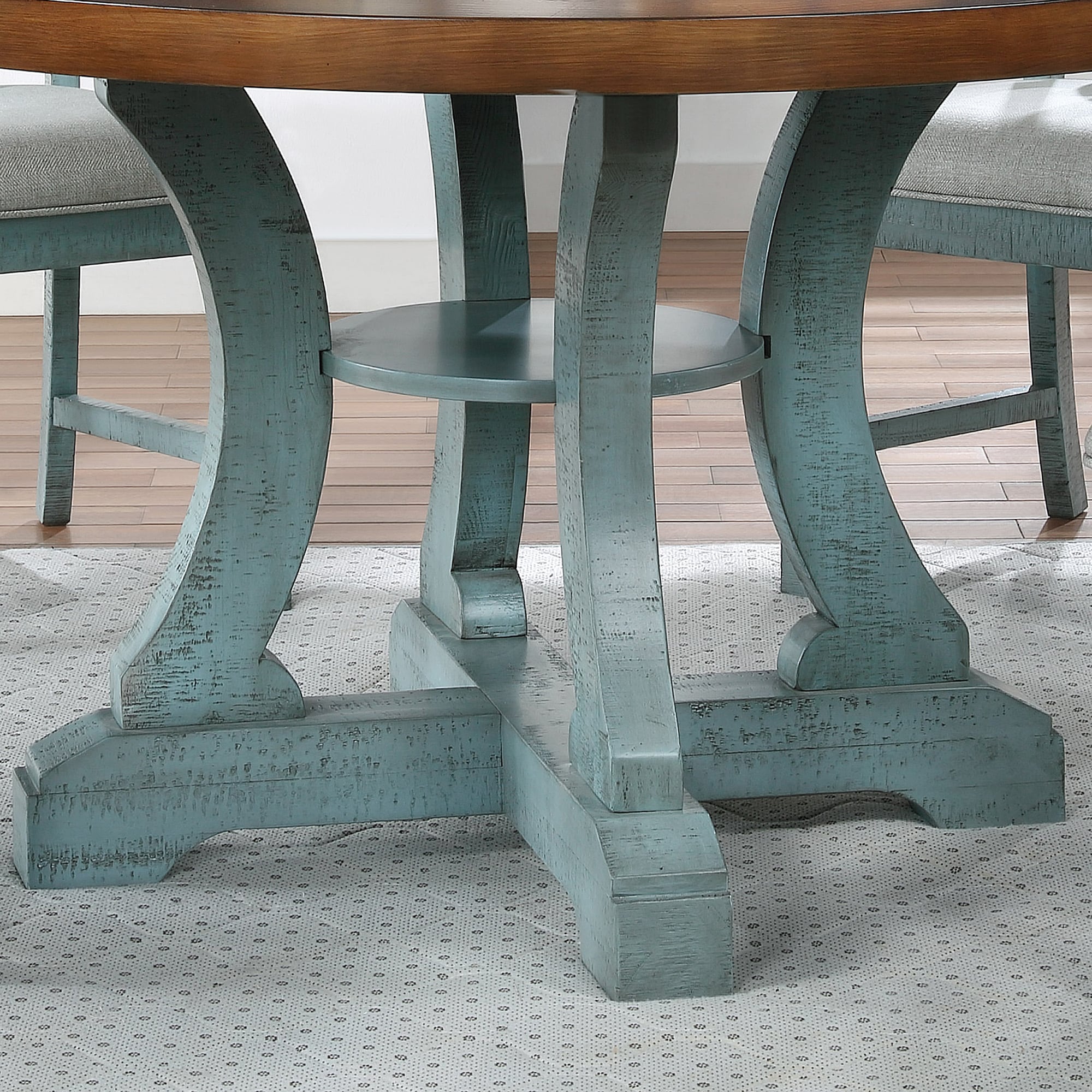 Furniture of America IDF-3417LB-RT Dining-Tables - View #6