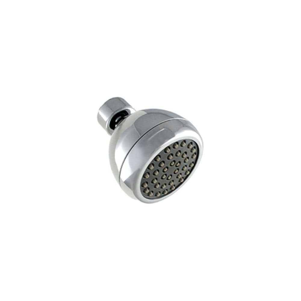 LDR LDR Industries 1 Function Shower Head Chrome at Lowes.com