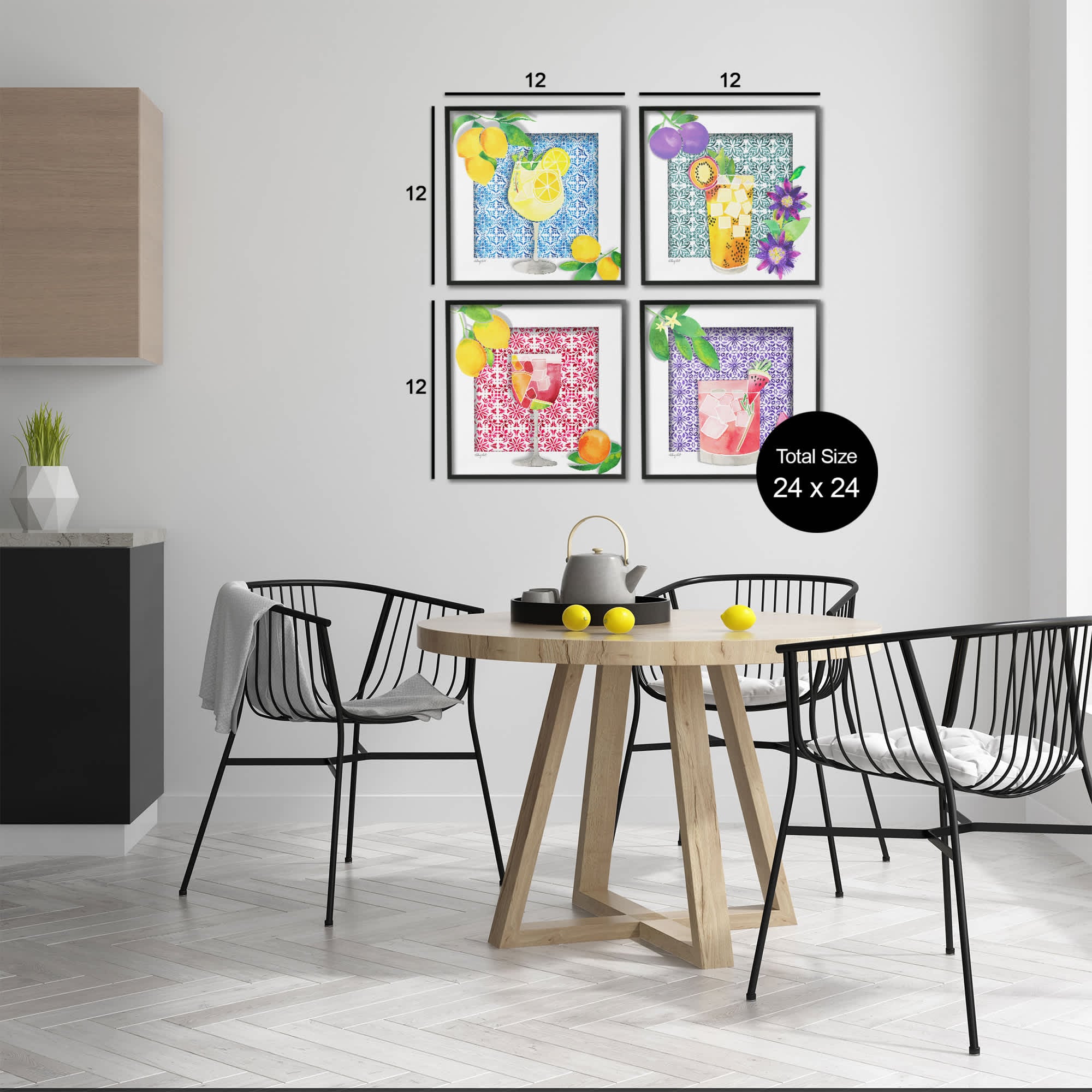 Stupell Industries A4-300-FR-4PC-12X12 Wall-Art - View #2