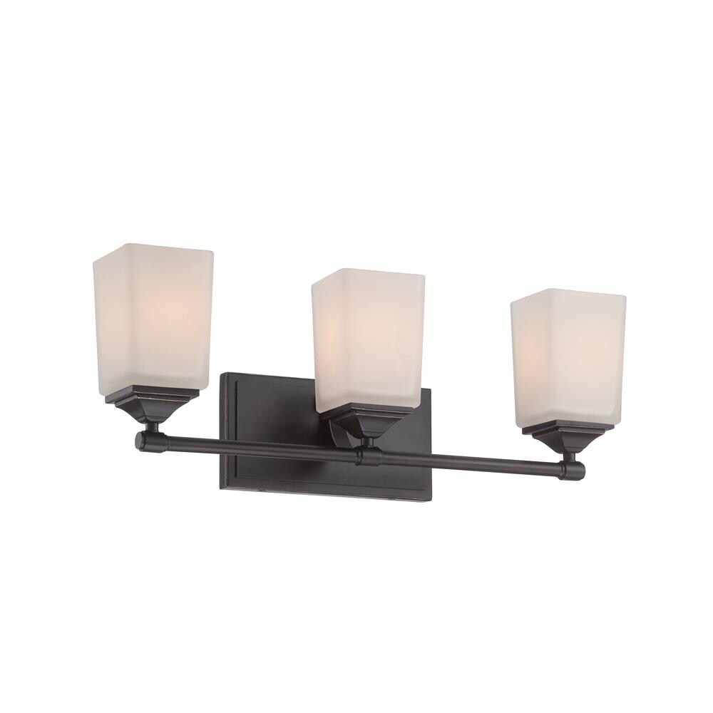 Designers Fountain 68603-OEB Corbin 3-Light Old English Bronze Transitional Vanity Light