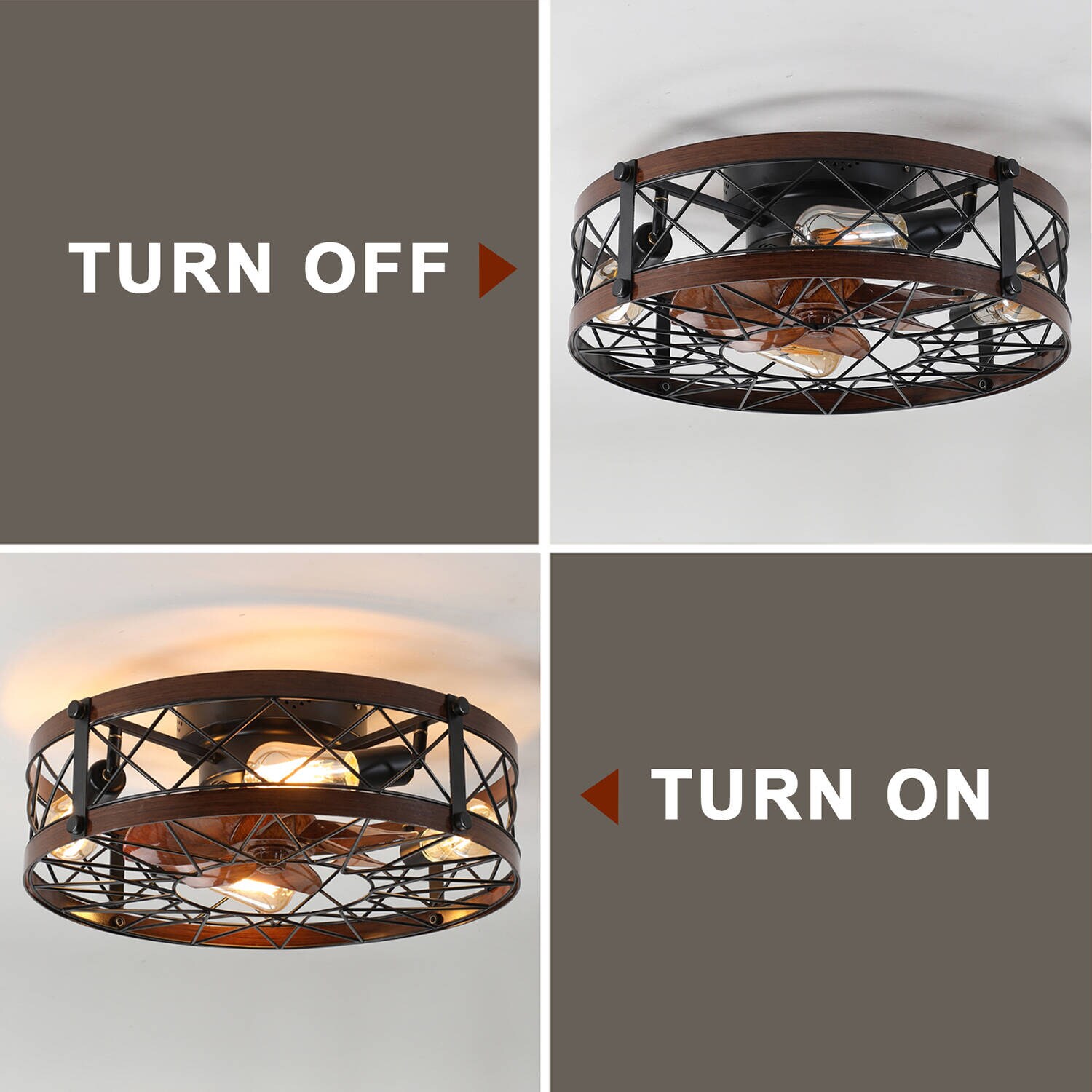 SINOFURN SYA650022BN Ceiling-Fans - View #3