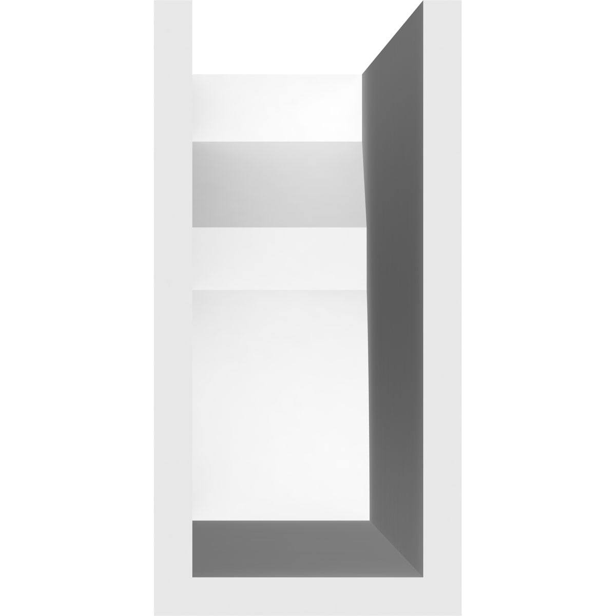 Ekena Millwork RFTP04X08X42MON Exterior-Brackets-Braces - View #4