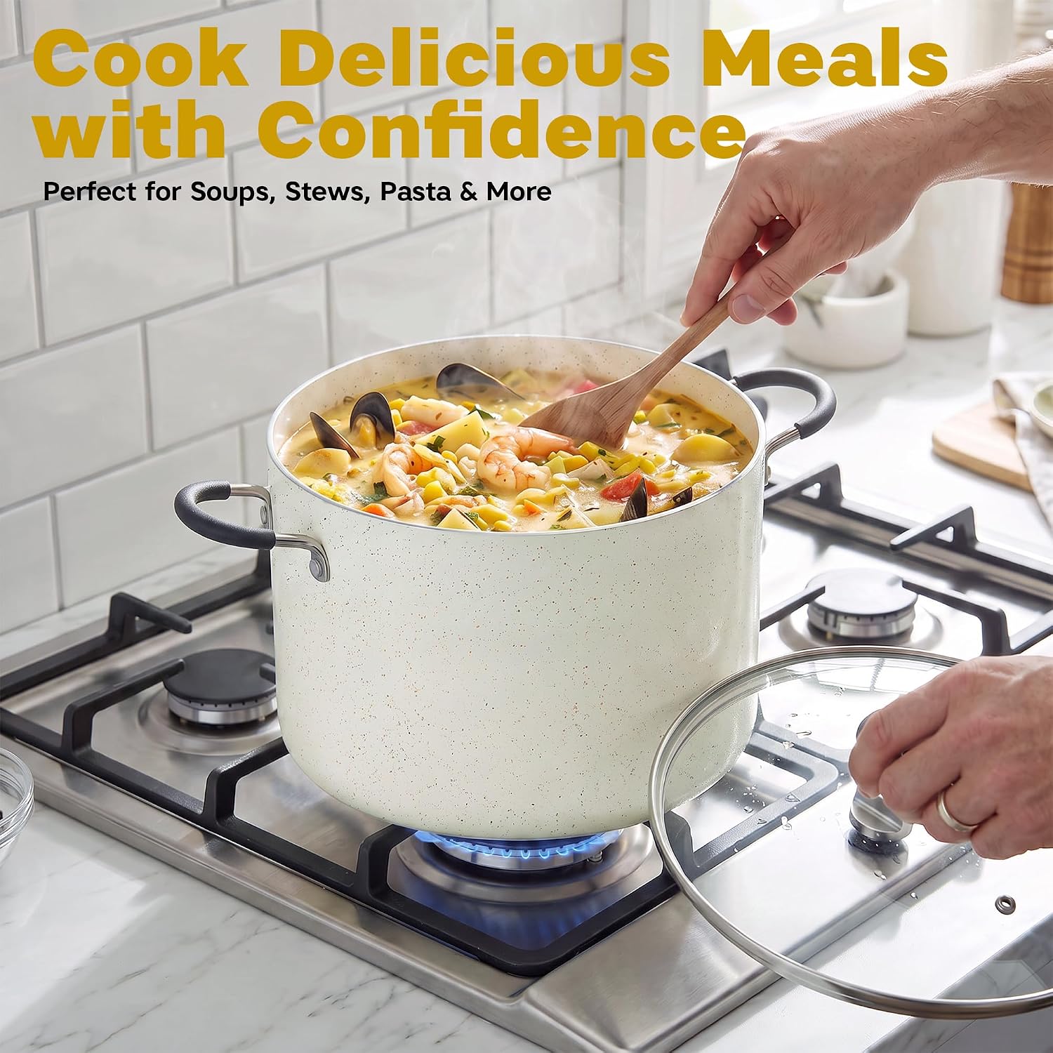 Cook N Home 02906 Stock-Pots - View #6