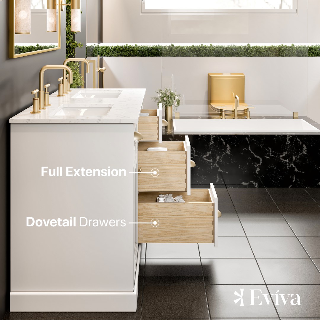 Eviva EVVN666-48WH-DS Bath-Vanity-Combo - View #5