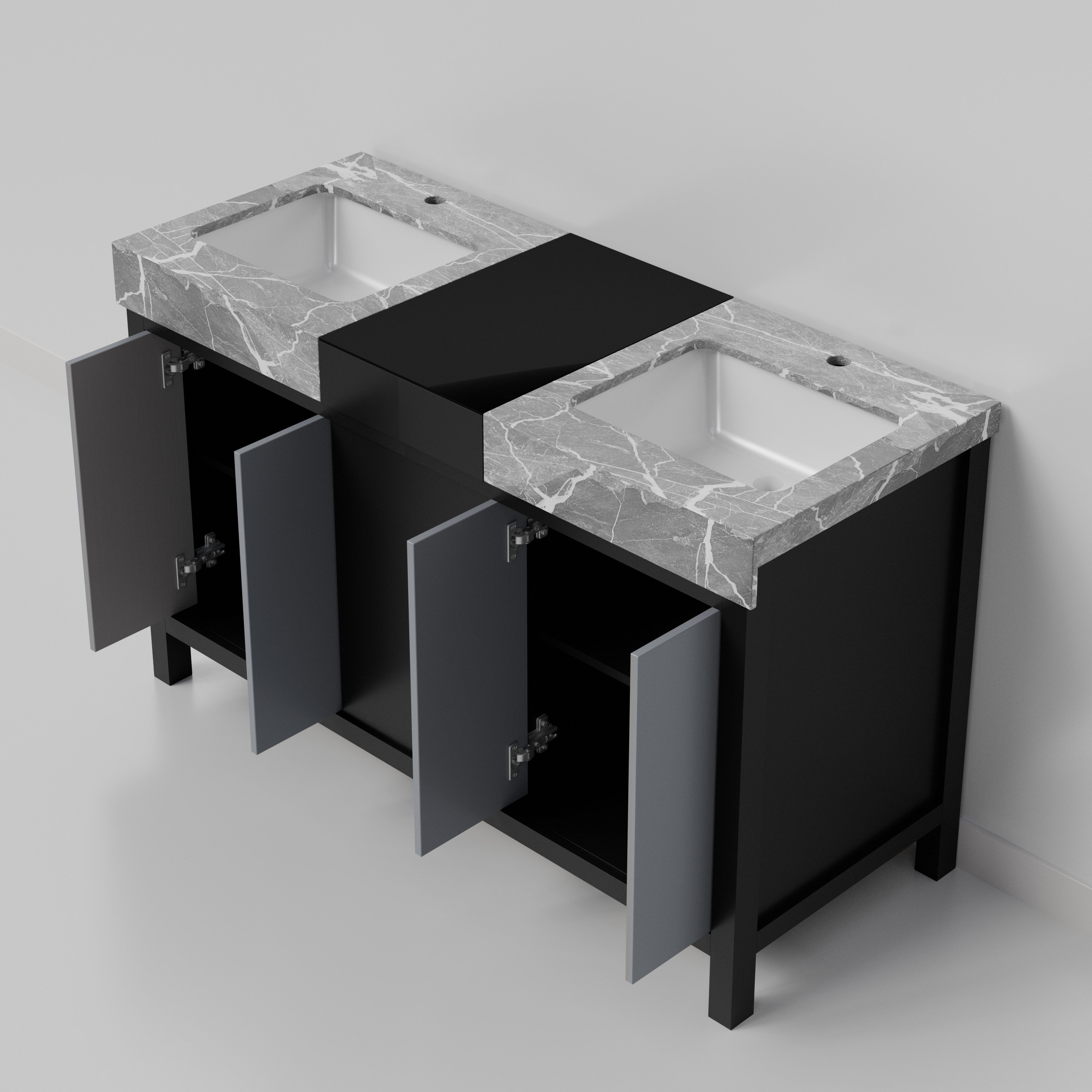 Lexora LZ342255SLIS000 Bath-Vanity-Combo - View #8