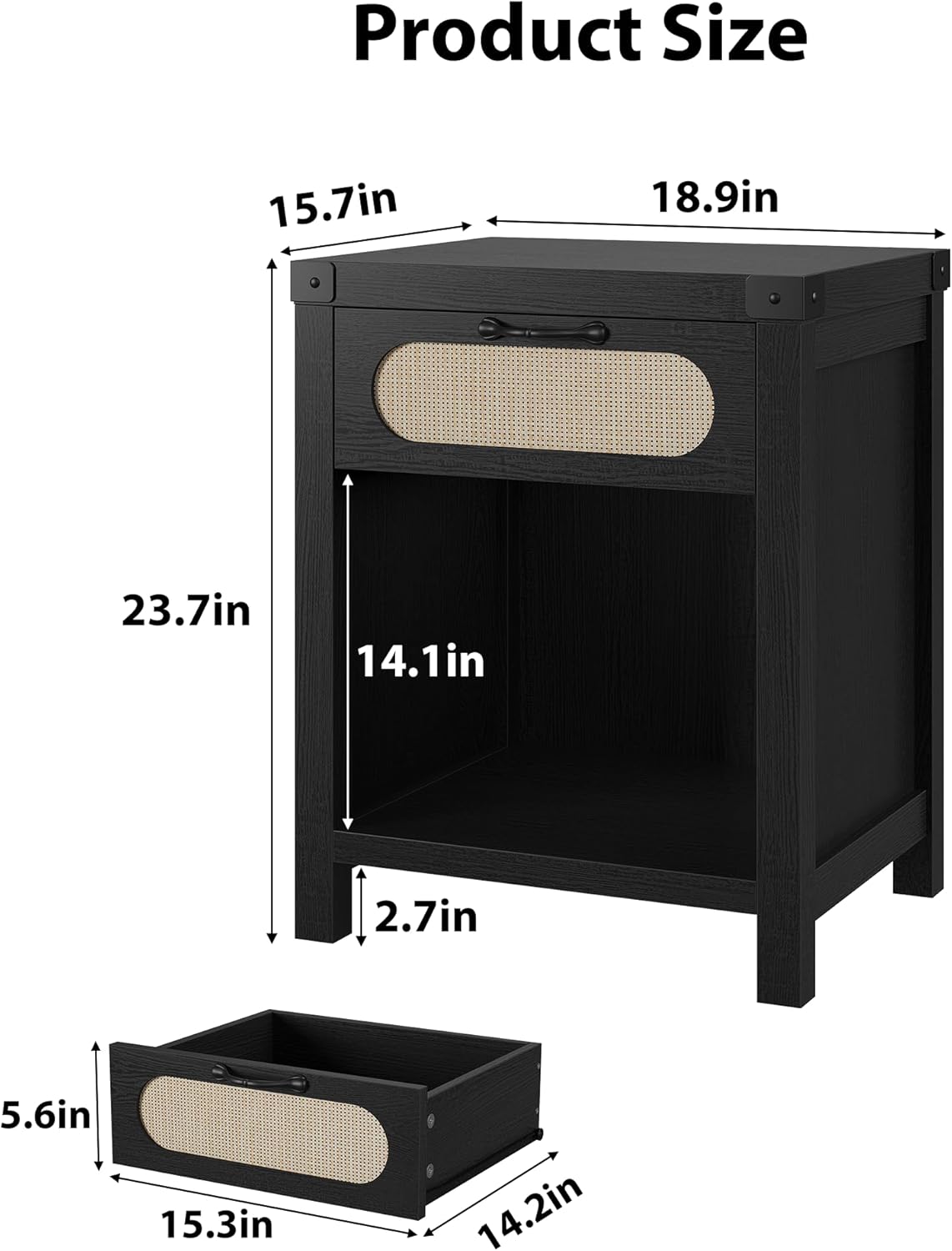 Garvee MIHHZ-H3075SVANLRT nightstands - View #2