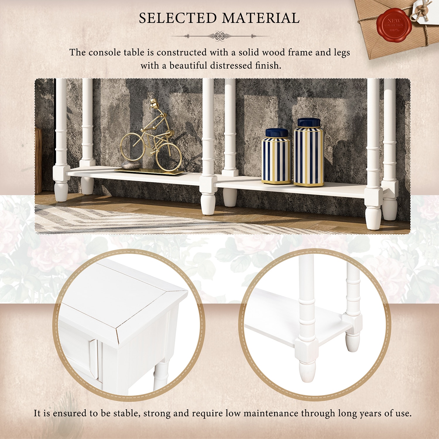 SINOFURN SYA020133EO Console-Sofa-Tables - View #6