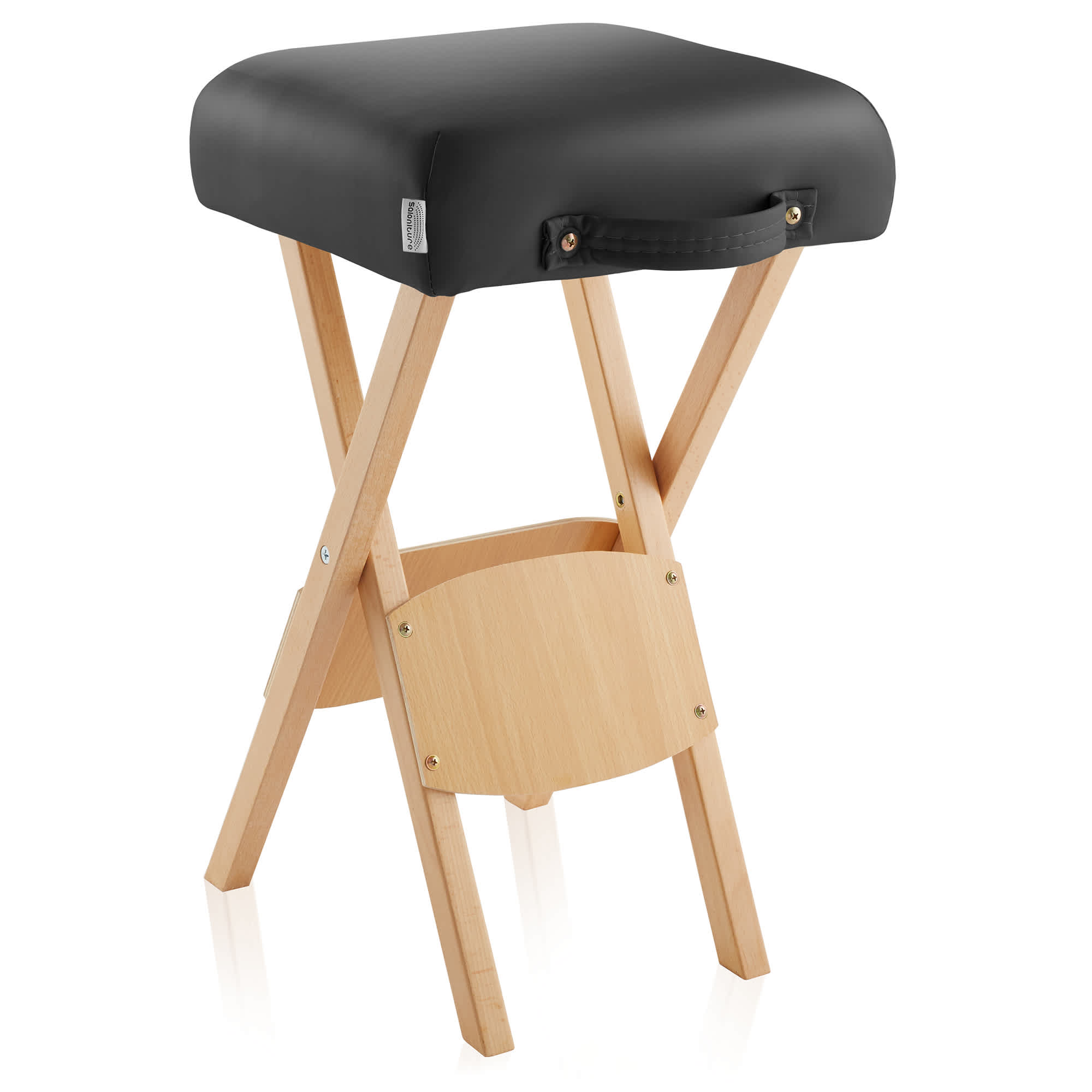 Saloniture SAL-STOOL-717-BLK Office-Chairs - View #2