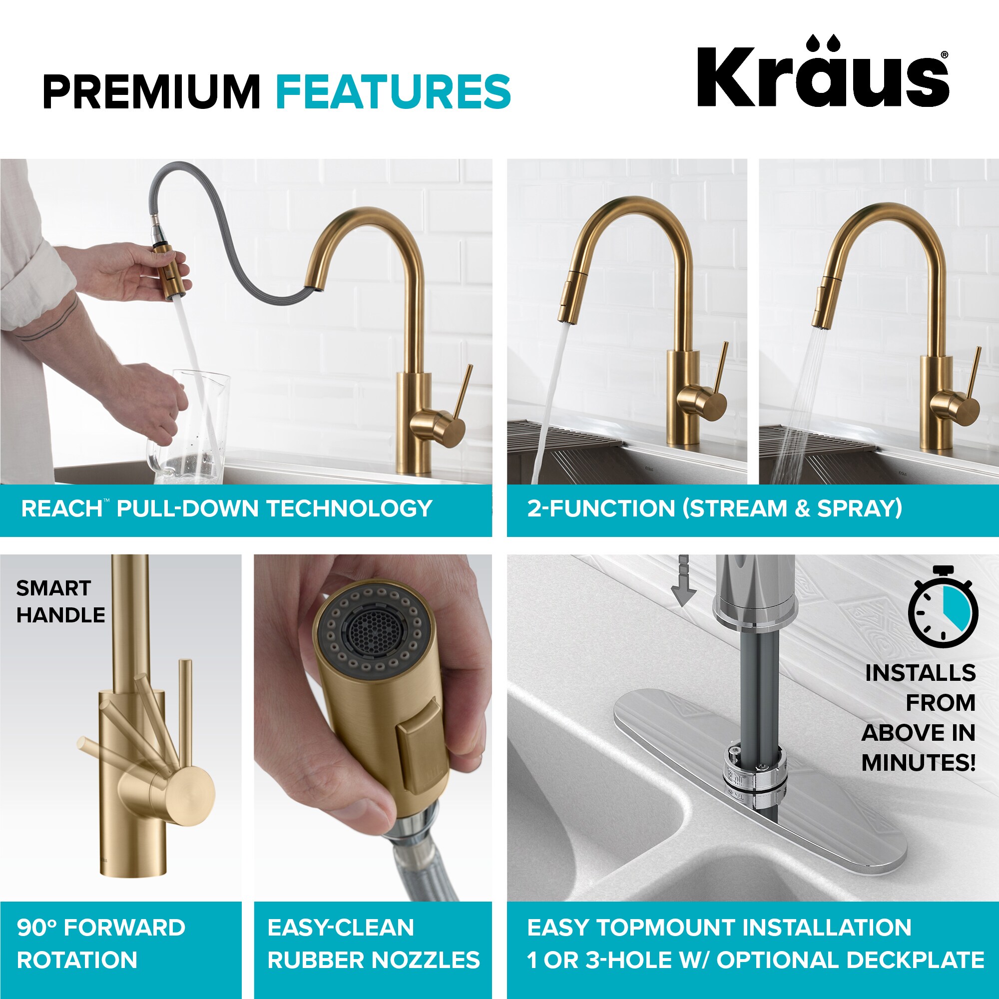 Kraus KPF-2620-FF-100BB Kitchen-Faucets - View #6