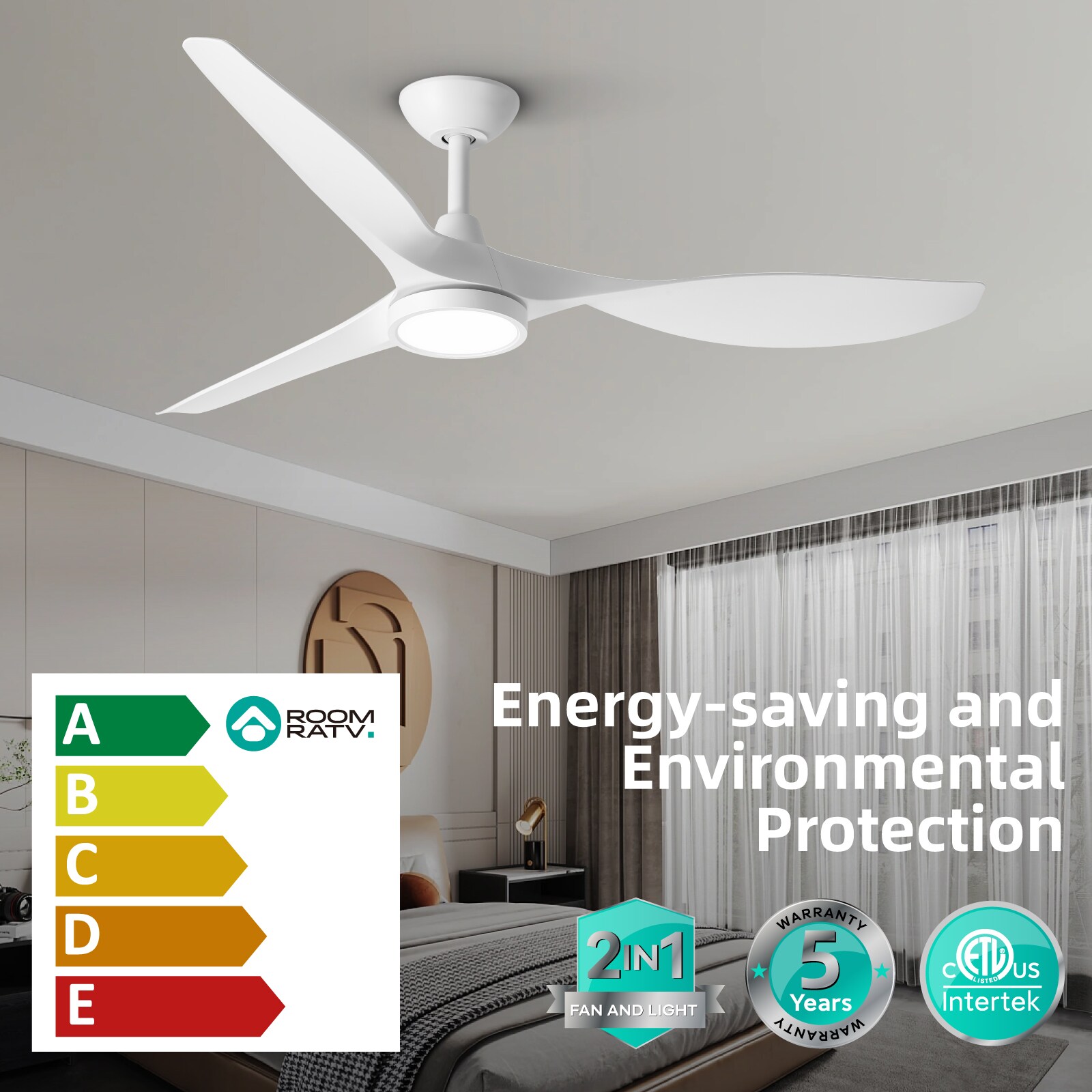 TALOYA TLY-RT-WE-D52 Ceiling-Fans - View #8