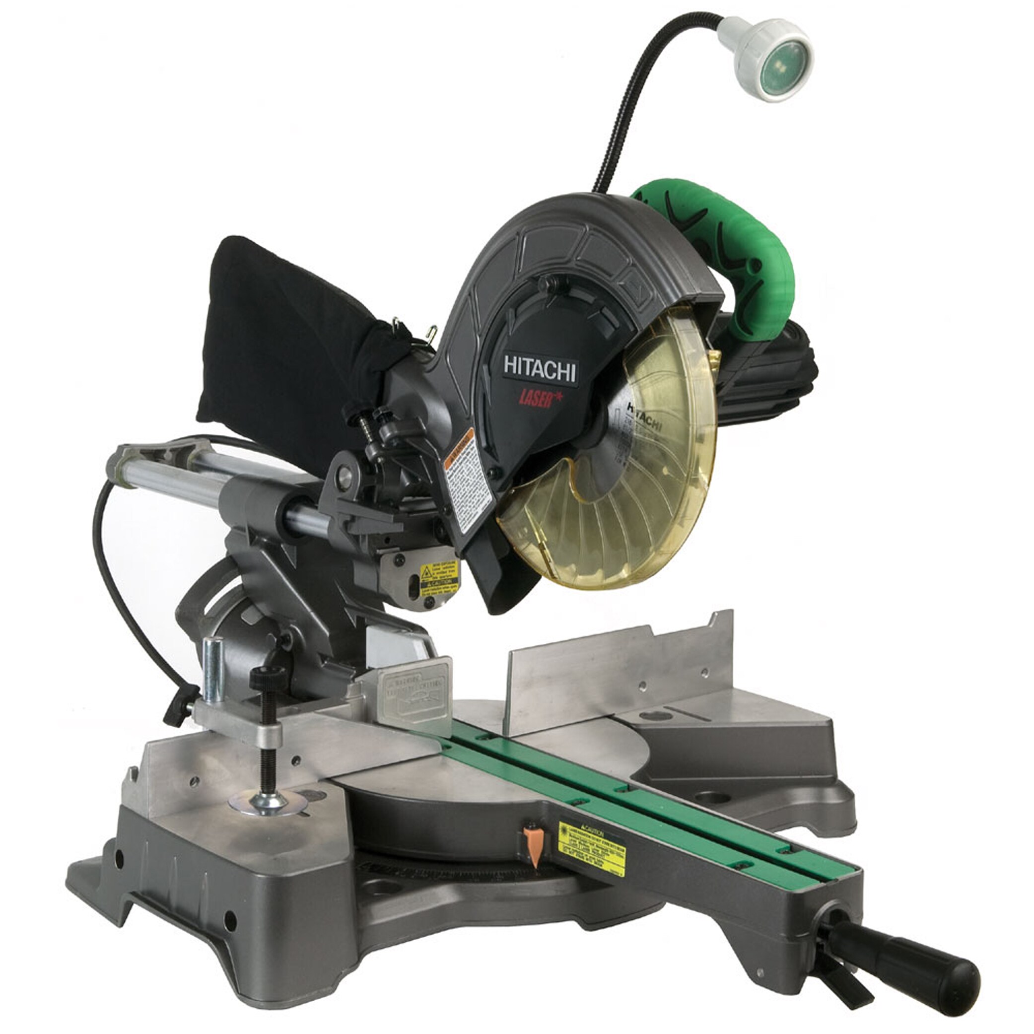 Hitachi 8-1/2-in 9.5-Amp Sliding Compound Miter Saw with Laser 